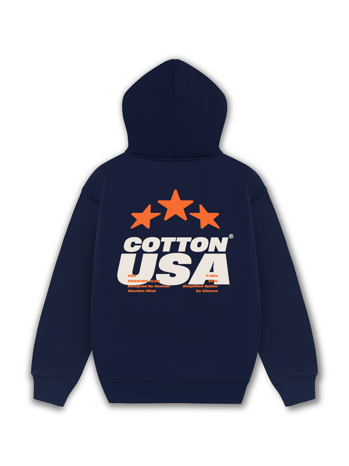 Áo Hoodie Nỉ Hai Da USA Fliction Star