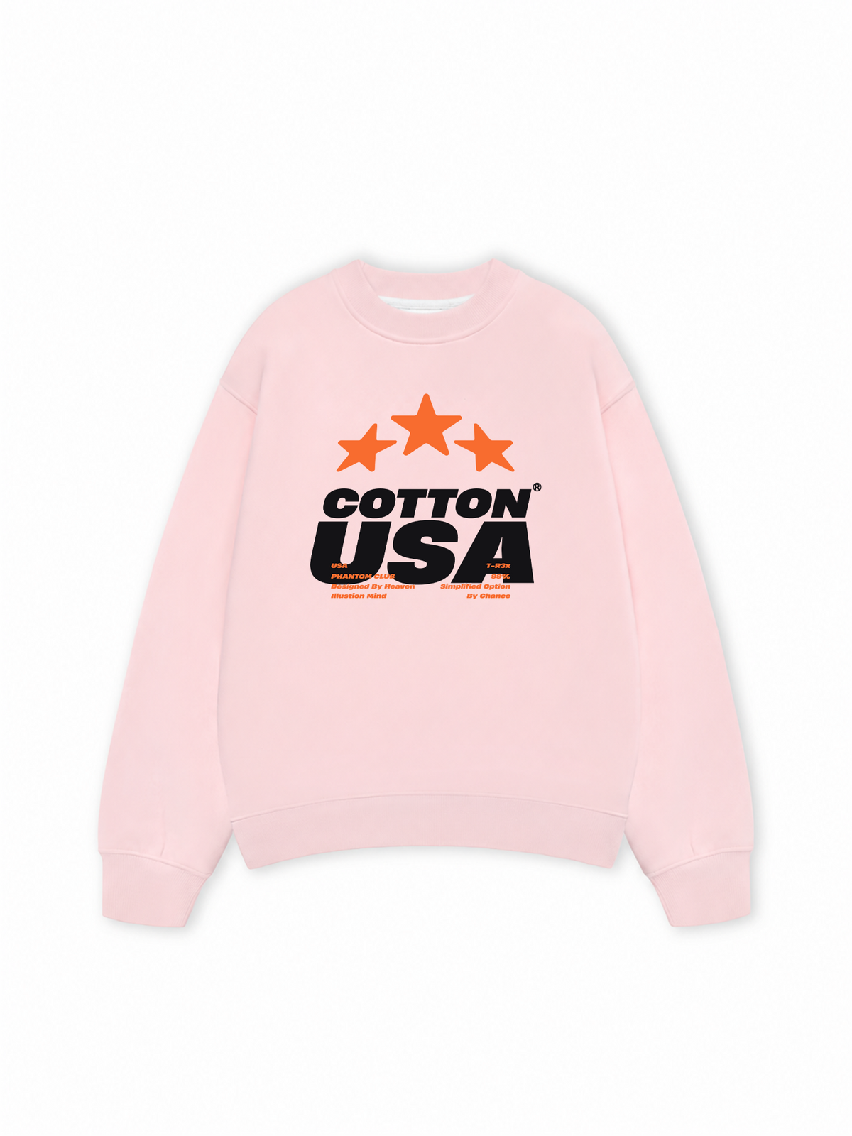 Áo Sweater Nỉ Hai Da USA Fliction Star
