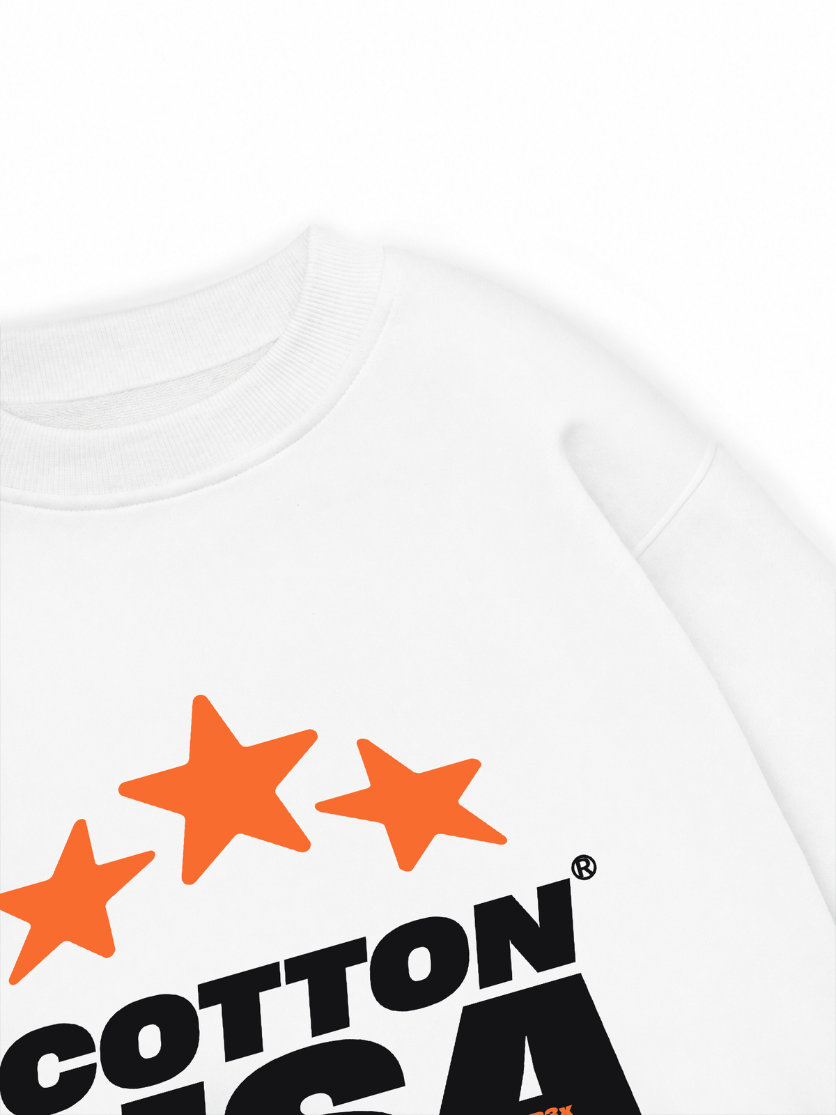 Áo Sweater Nỉ Hai Da USA Fliction Star