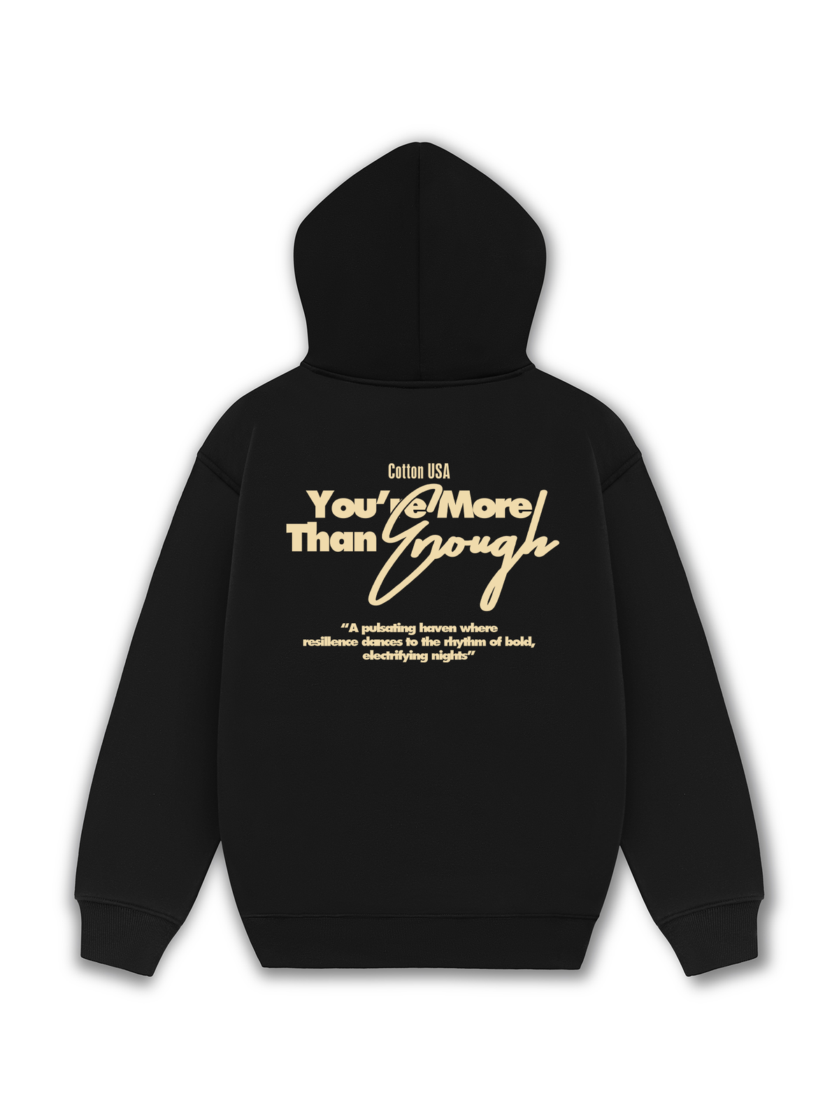 Áo Hoodie Nỉ Hai Da USA More Than Enough