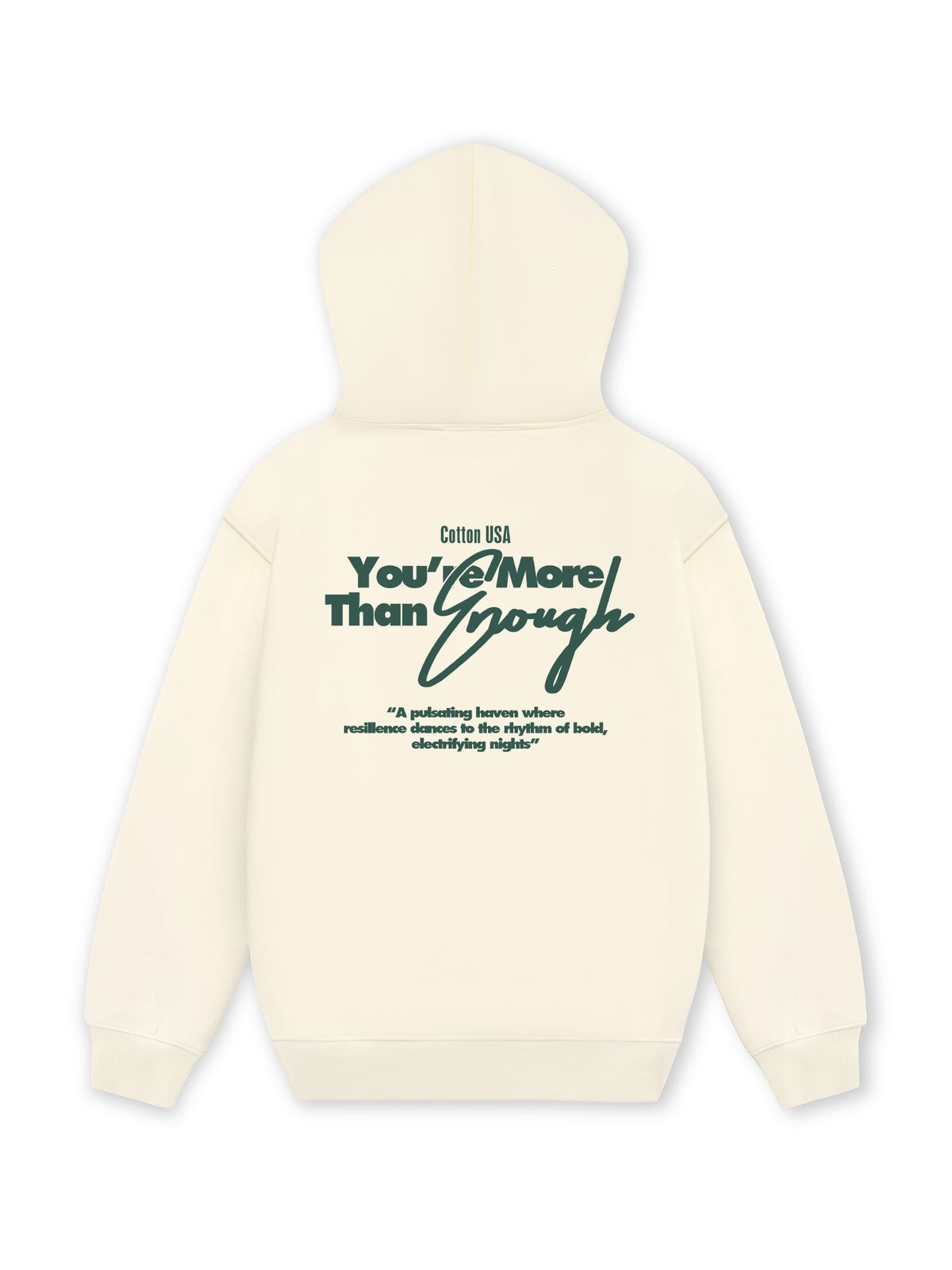 Áo Hoodie Nỉ Hai Da USA More Than Enough