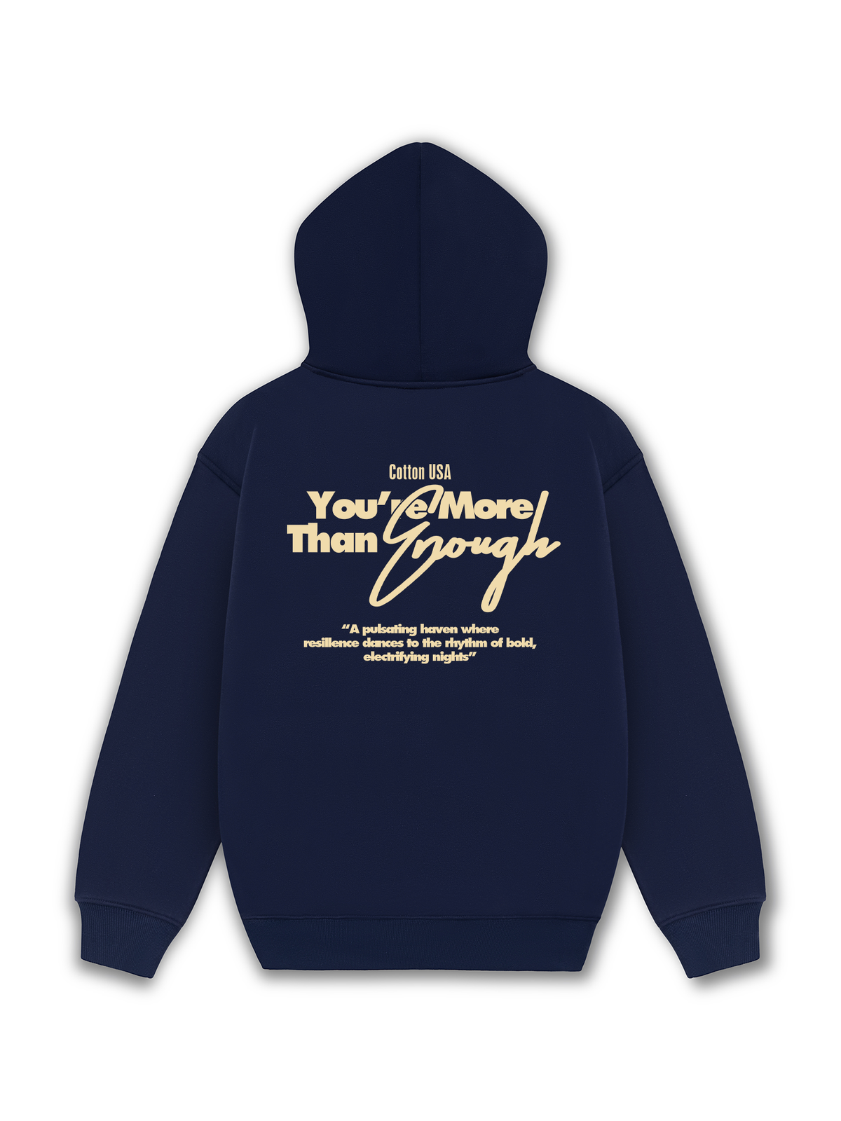 Áo Hoodie Nỉ Hai Da USA More Than Enough