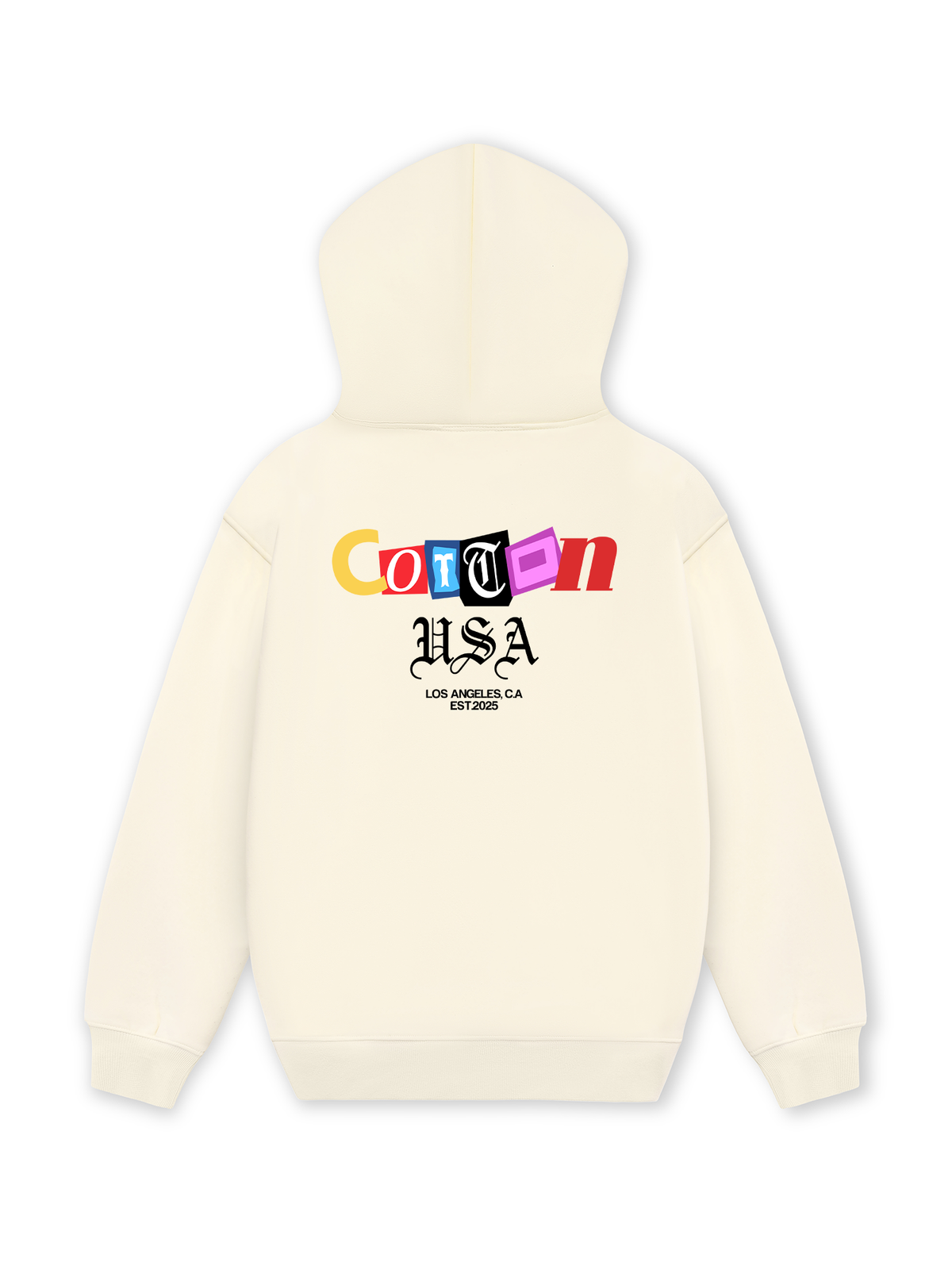 Áo Hoodie Nỉ Hai Da USA Paper Cut
