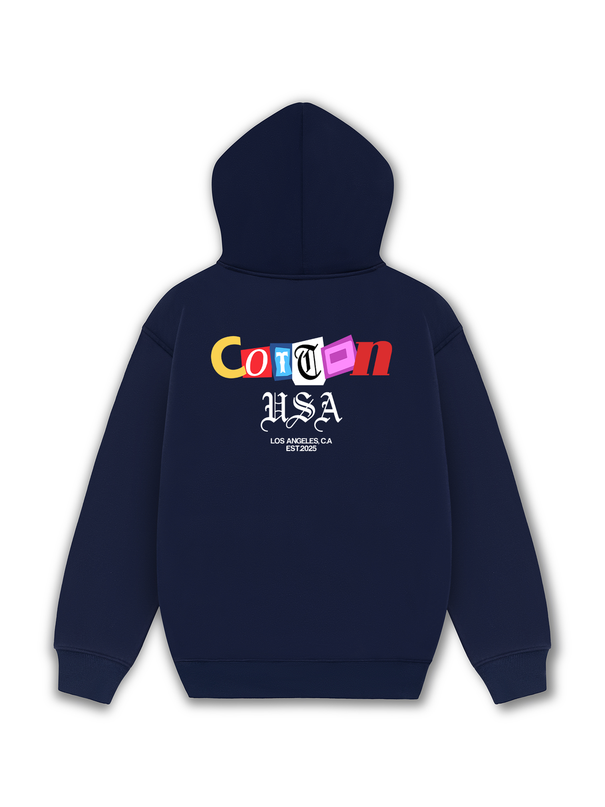 Áo Hoodie Nỉ Hai Da USA Paper Cut