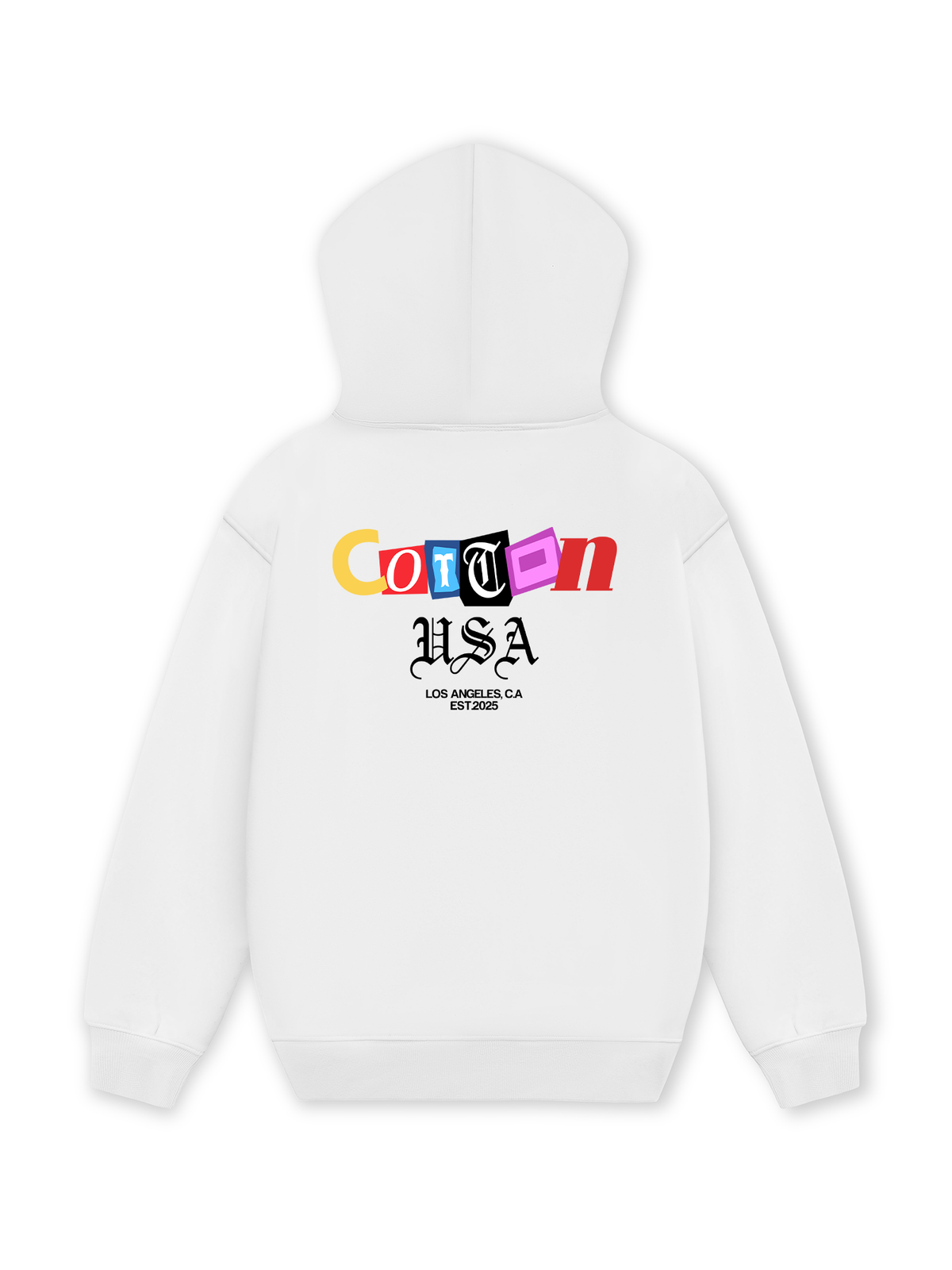 Áo Hoodie Nỉ Hai Da USA Paper Cut