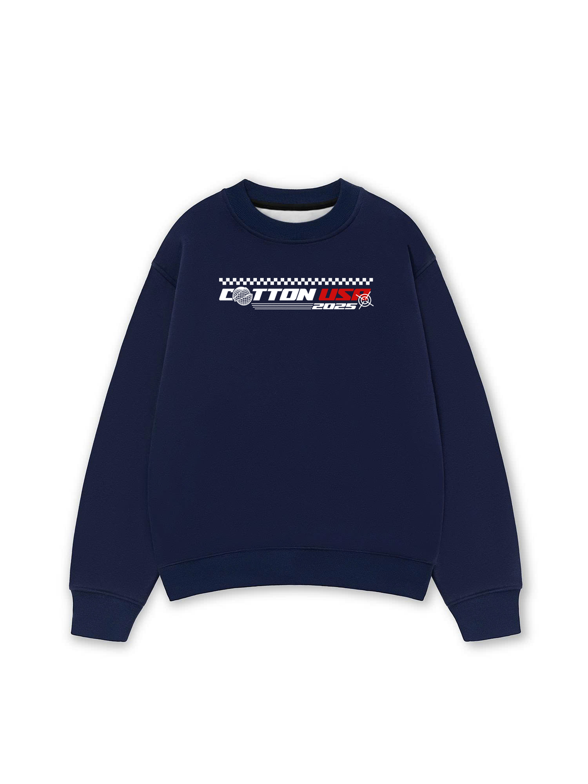 Áo Sweater Nỉ Hai Da USA Target Mode