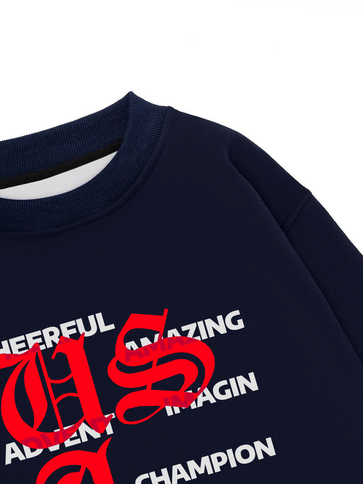 Áo Sweater Nỉ Hai Da USA Classic Positive