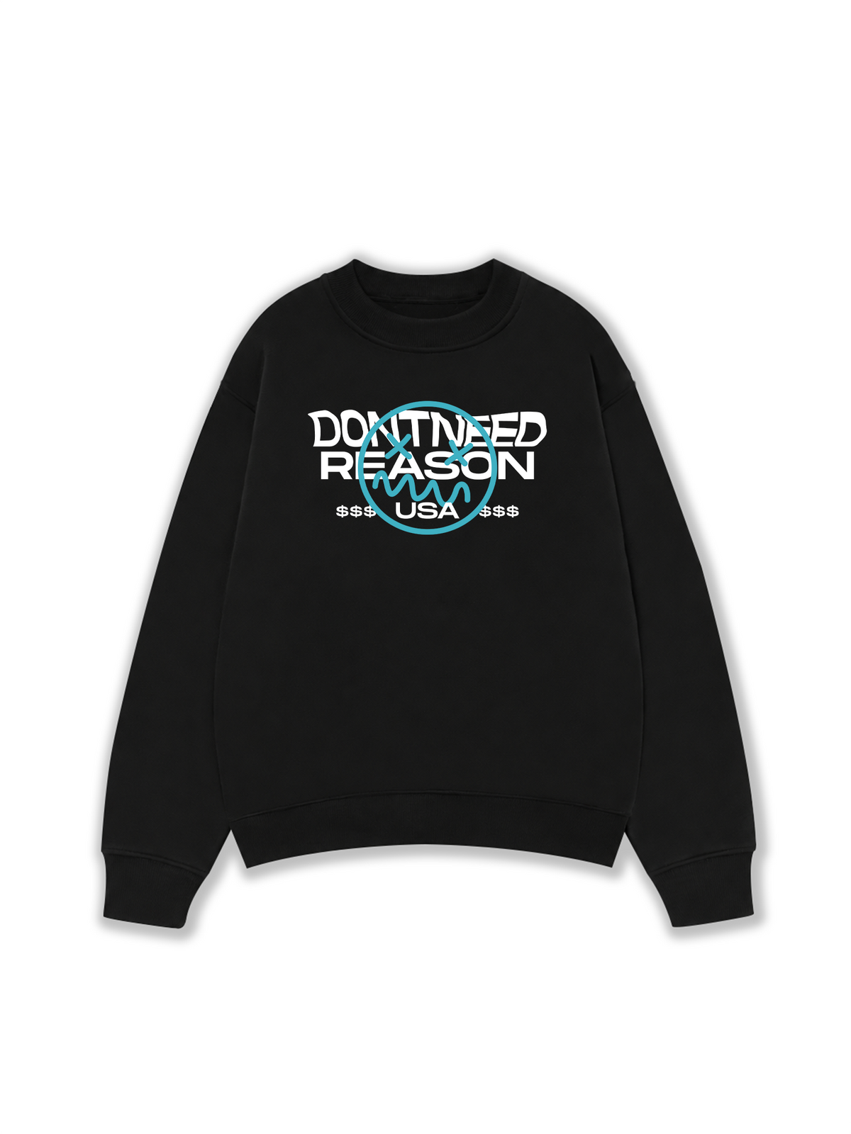 Áo Sweater Nỉ Hai Da USA Dont Need Reason