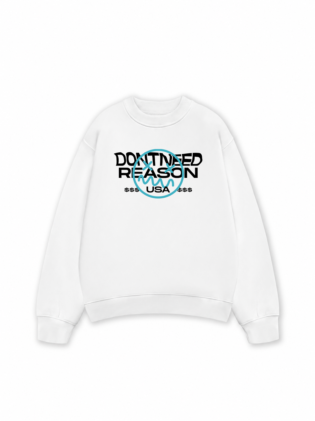 Áo Sweater Nỉ Hai Da USA Dont Need Reason