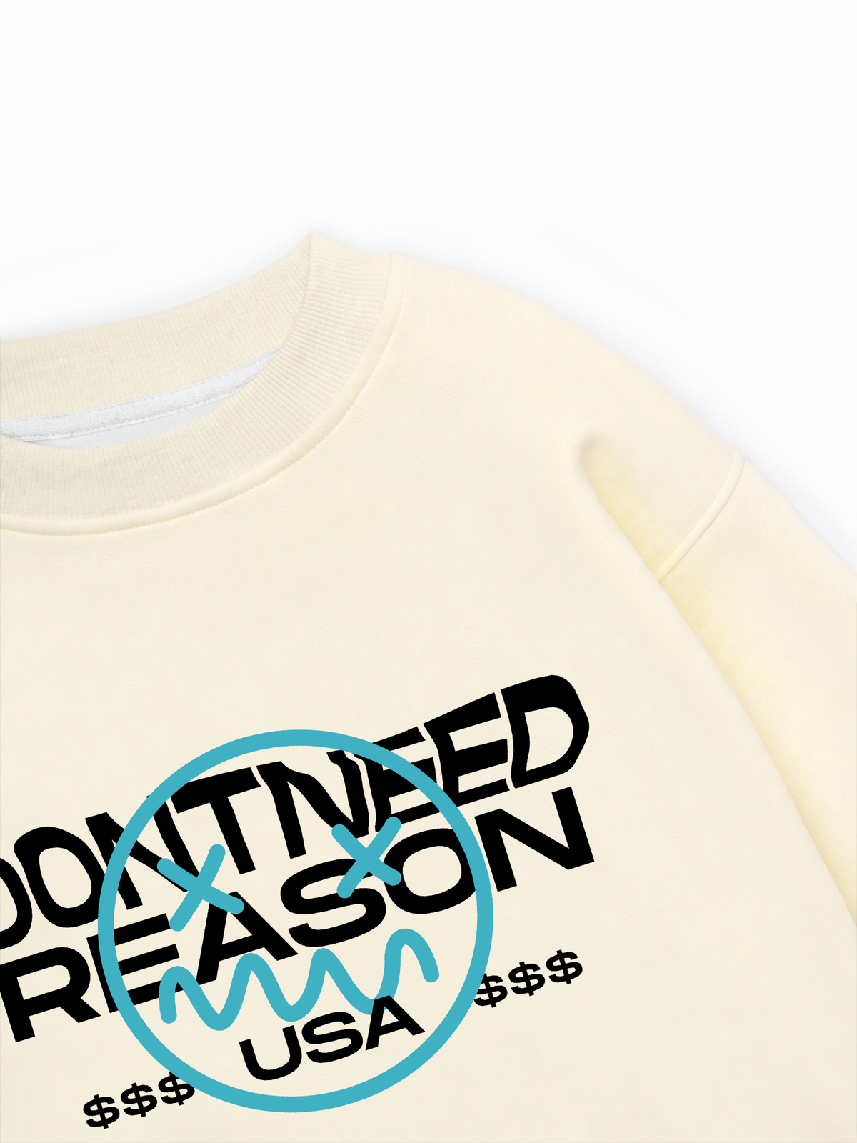Áo Sweater Nỉ Hai Da USA Dont Need Reason
