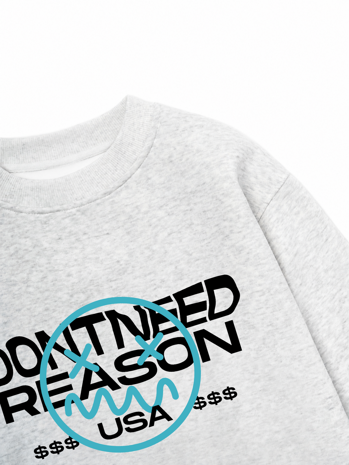 Áo Sweater Nỉ Hai Da USA Dont Need Reason