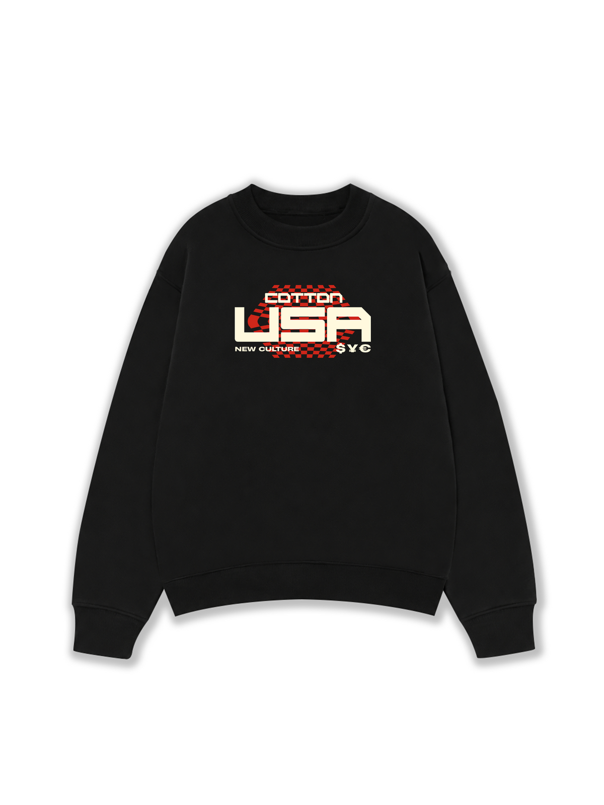 Áo Sweater Nỉ Hai Da USA New Culture