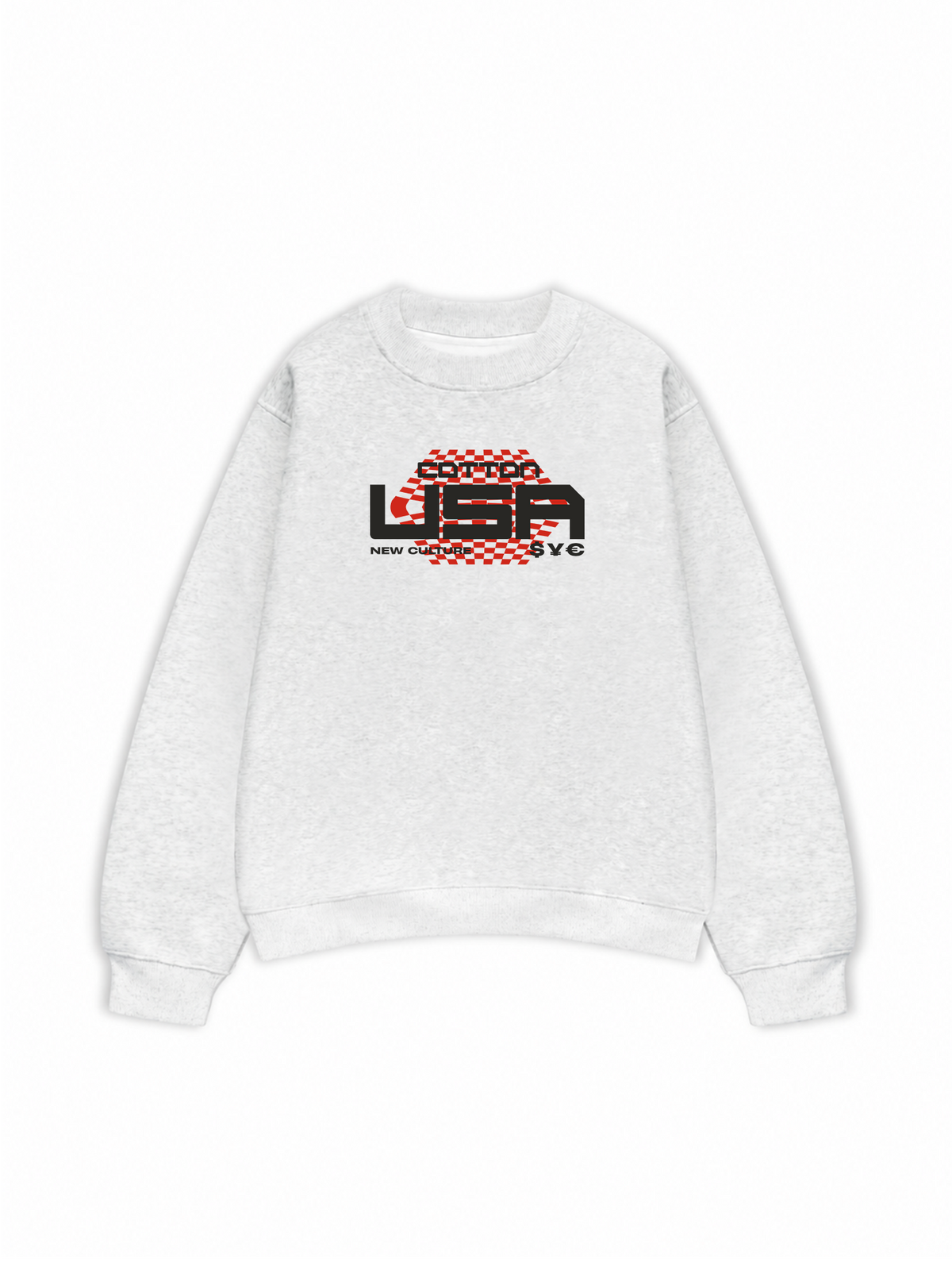 Áo Sweater Nỉ Hai Da USA New Culture