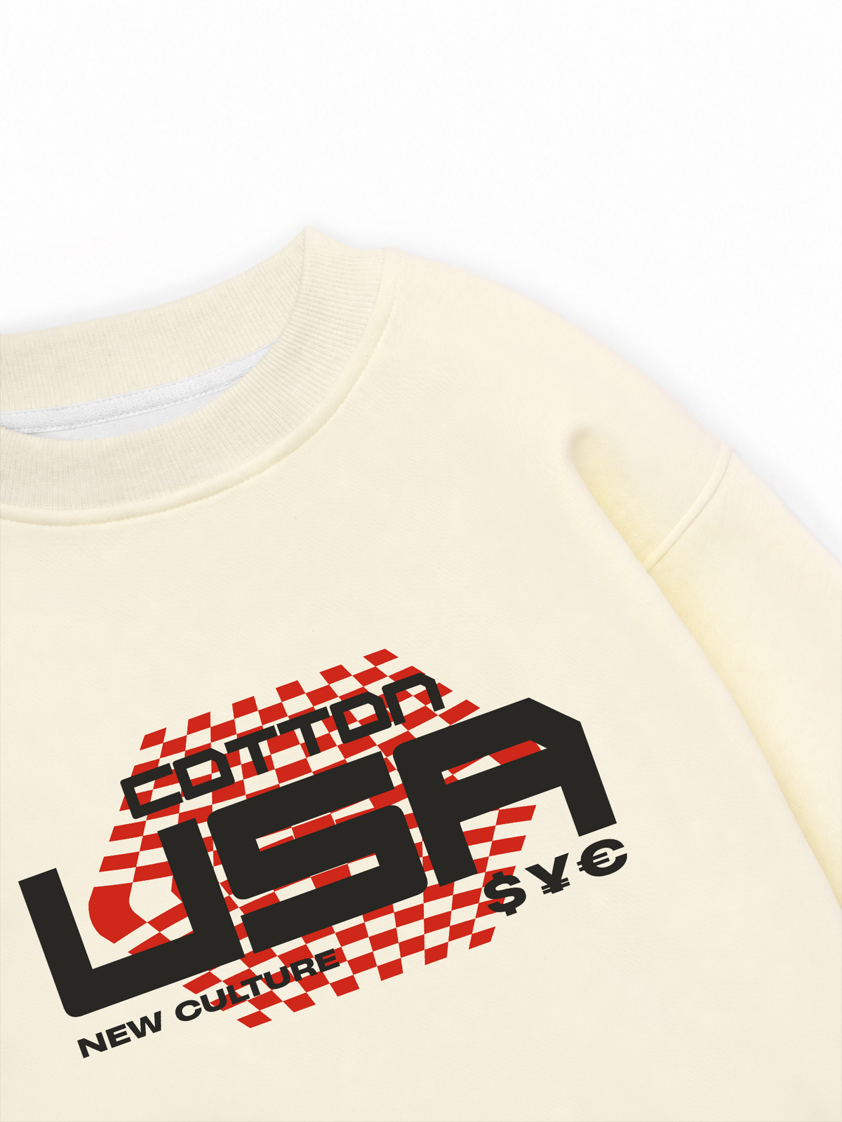 Áo Sweater Nỉ Hai Da USA New Culture