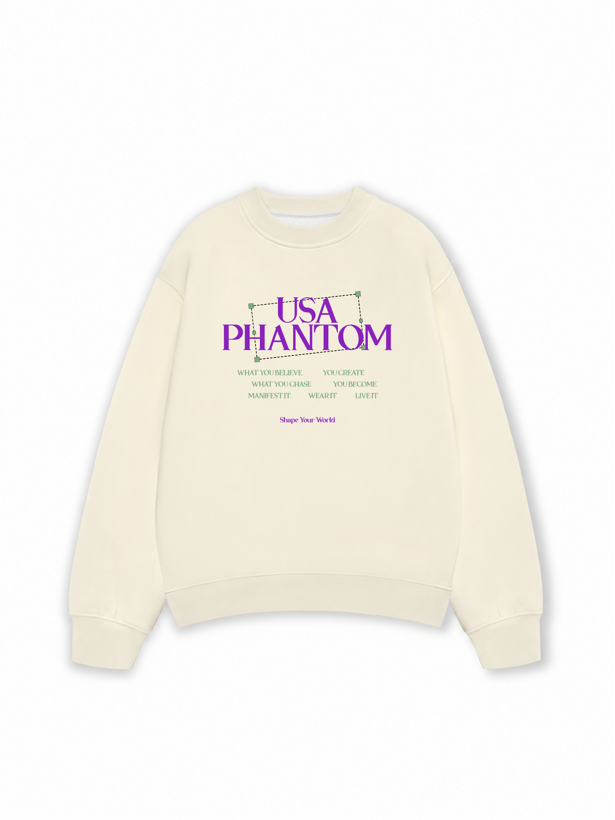 Áo Sweater Nỉ Hai Da USA Phantom Chase