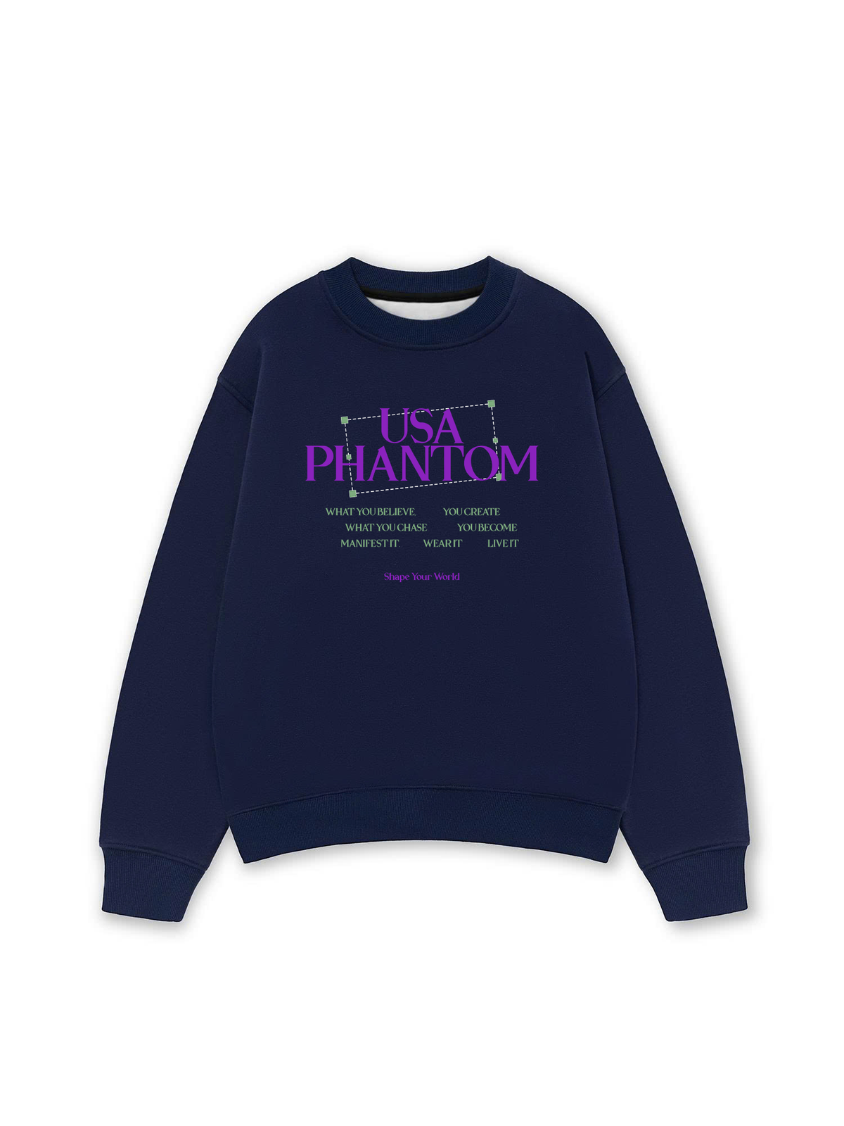Áo Sweater Nỉ Hai Da USA Phantom Chase