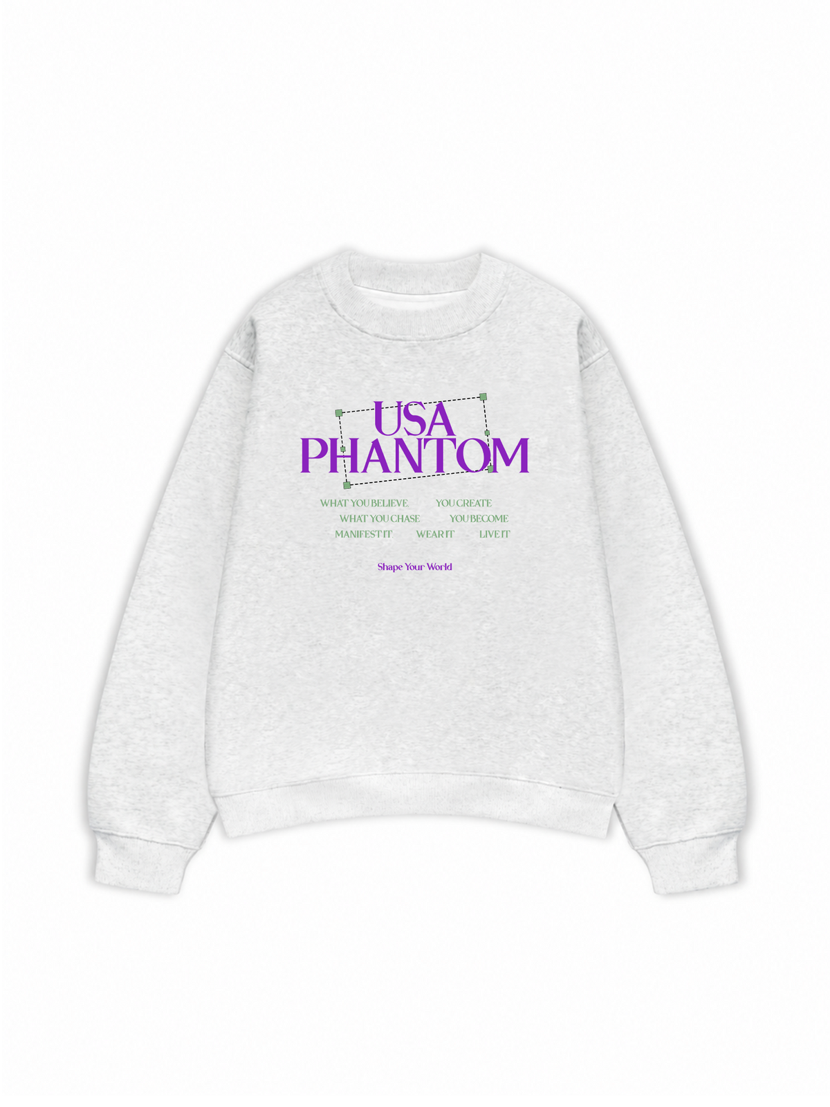 Áo Sweater Nỉ Hai Da USA Phantom Chase
