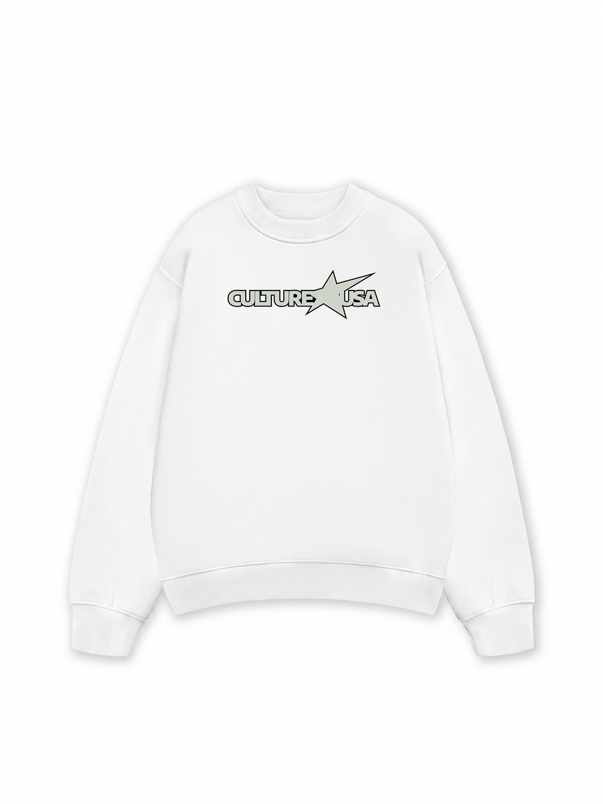 Áo Sweater Nỉ Hai Da USA Culture Star