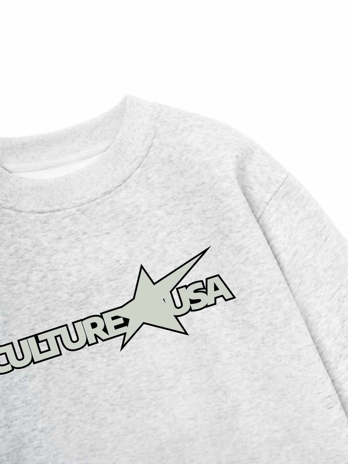 Áo Sweater Nỉ Hai Da USA Culture Star