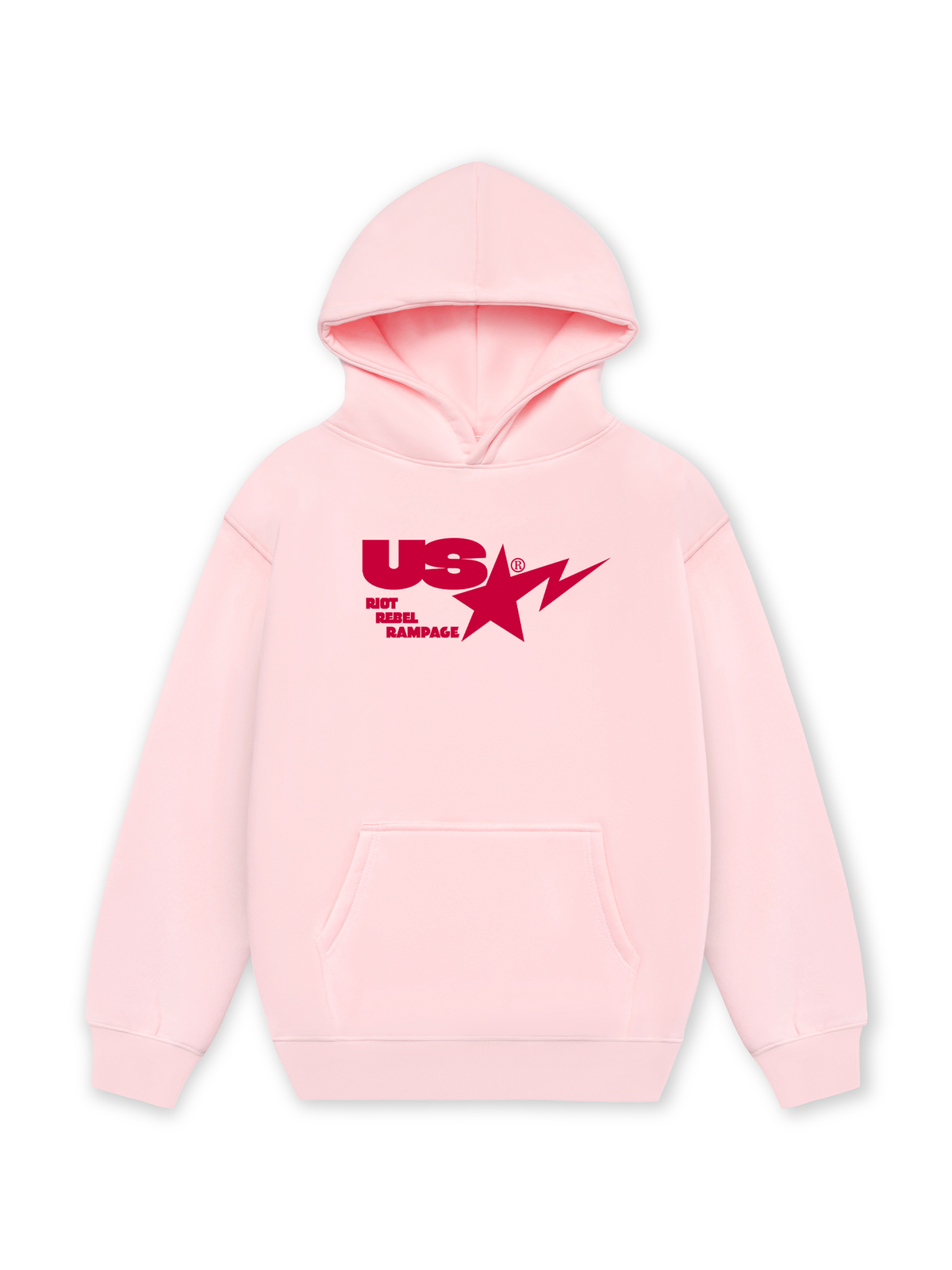 Áo Hoodie Nỉ Hai Da USA Riot Rebel Rampage