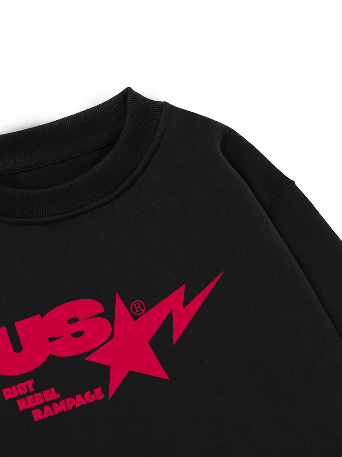 Áo Sweater Nỉ Hai Da USA Riot Rebel Rampage