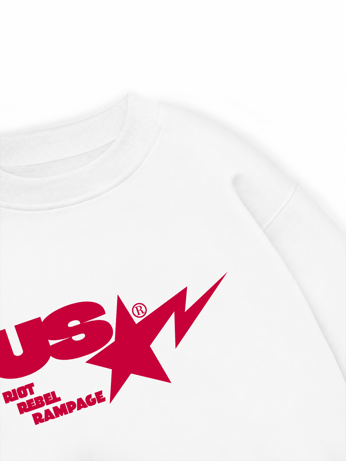 Áo Sweater Nỉ Hai Da USA Riot Rebel Rampage
