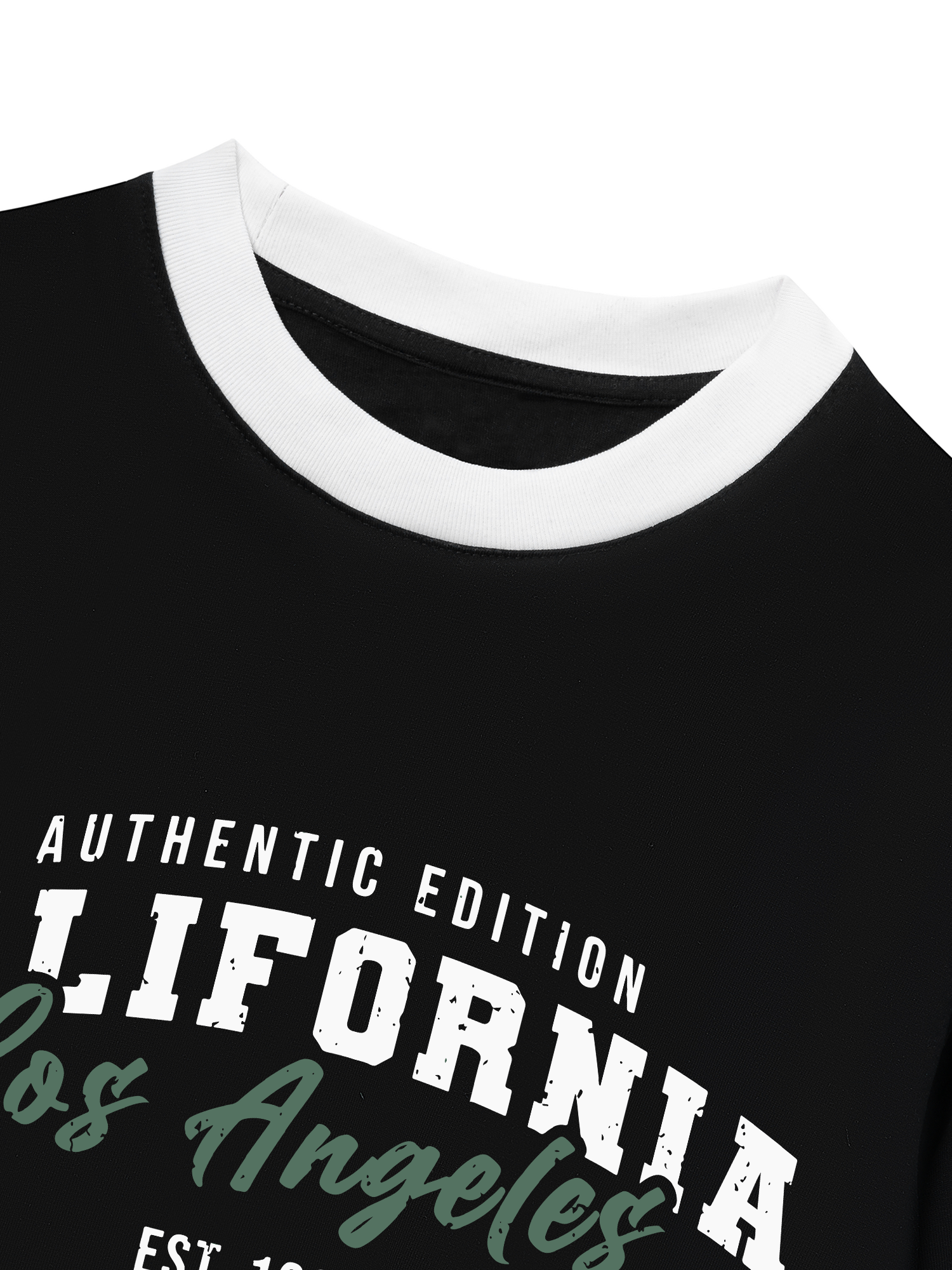Áo Thun Ringer Relaxed Fit City California Authentic Edition