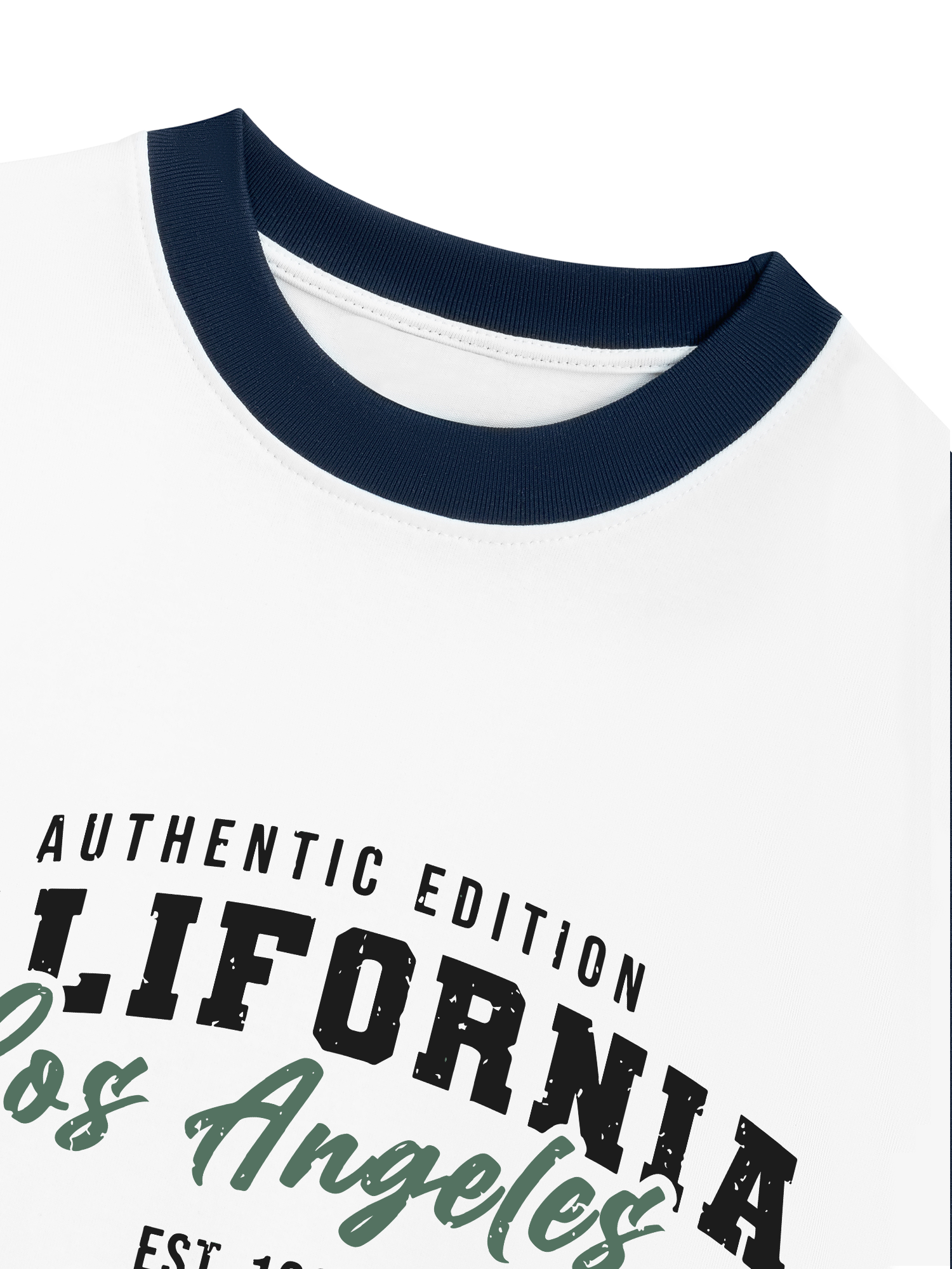 Áo Thun Ringer Relaxed Fit City California Authentic Edition