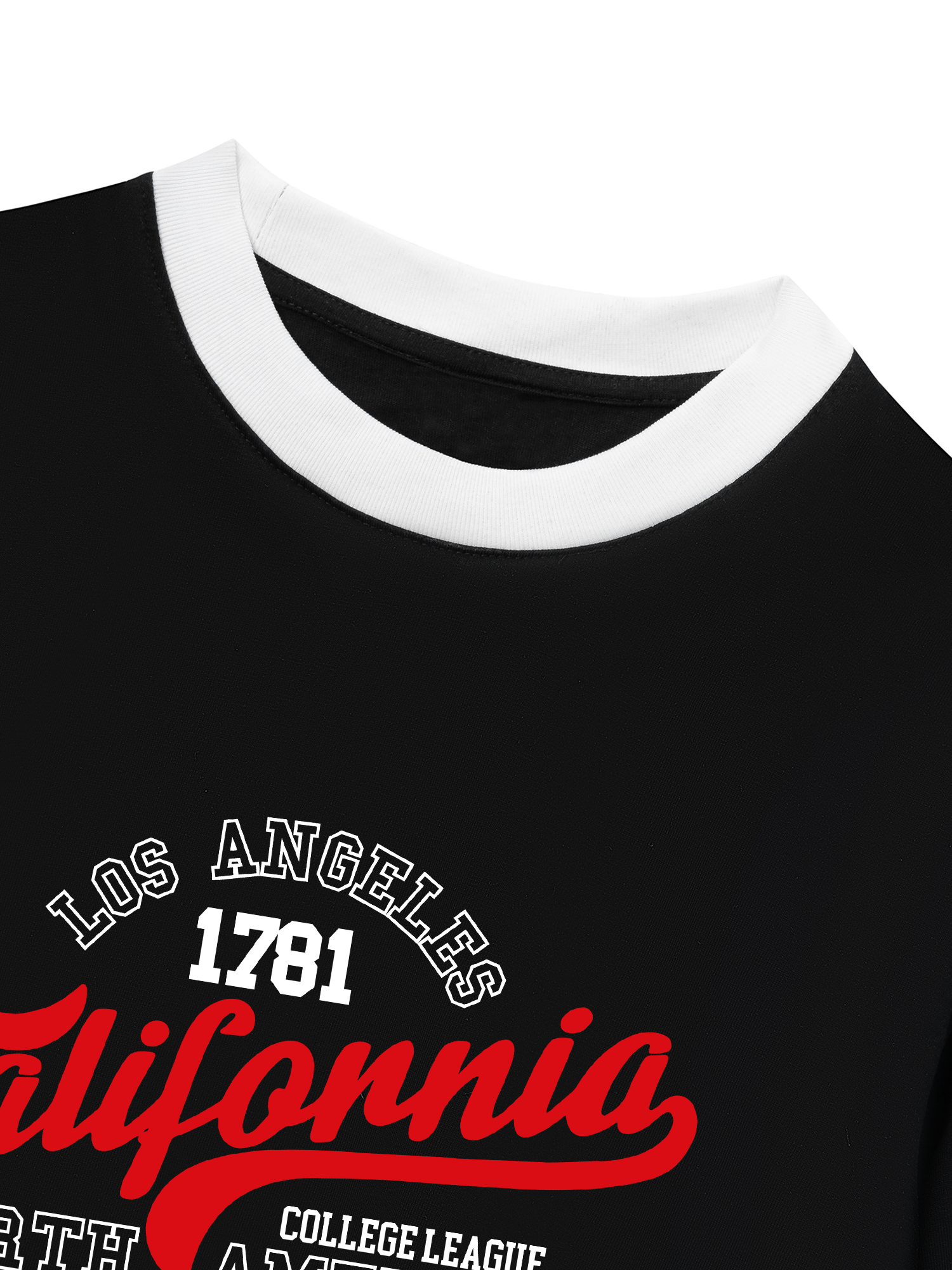 Áo Thun Ringer Relaxed Fit City California North America
