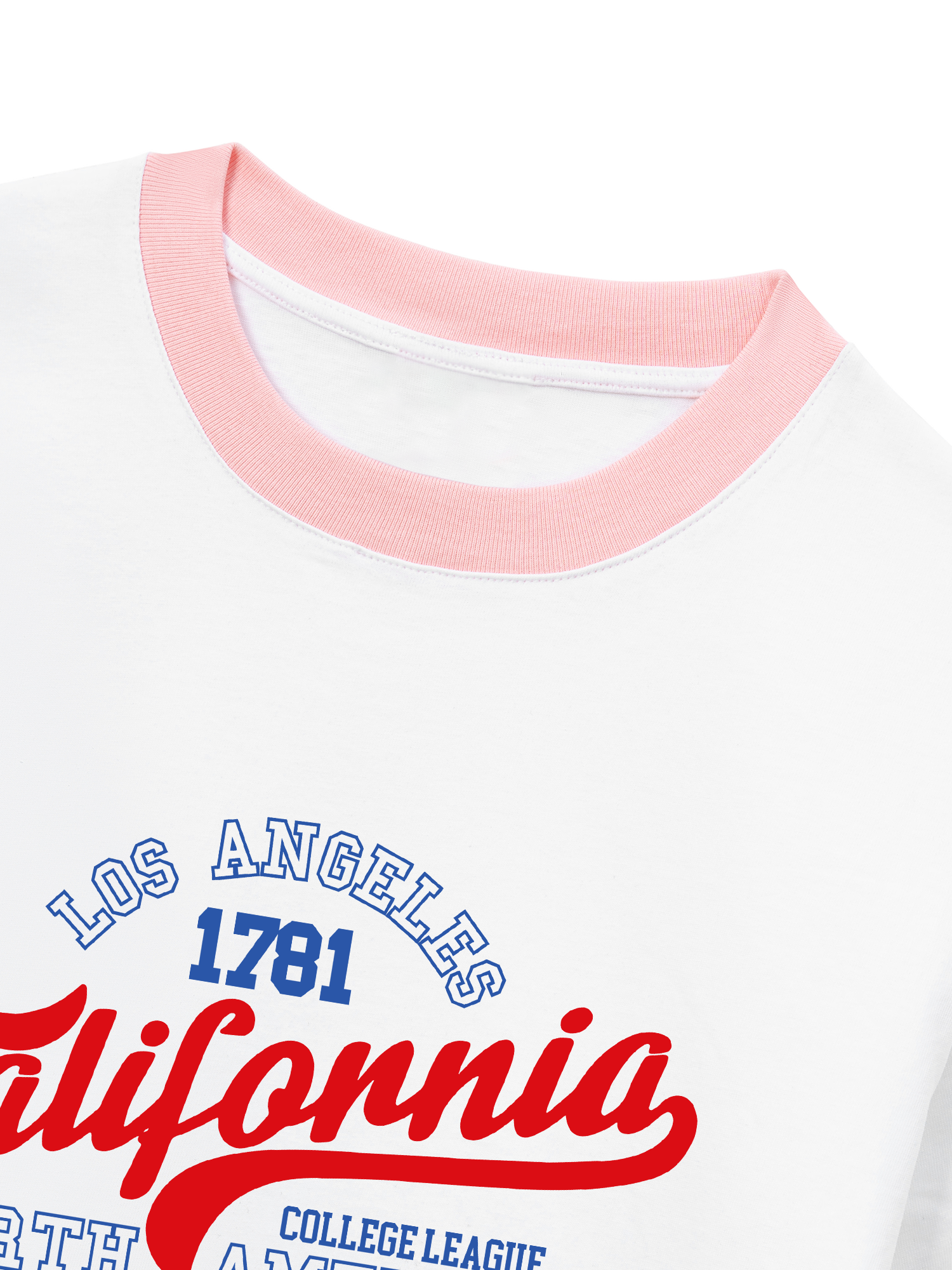 Áo Thun Ringer Relaxed Fit City California North America