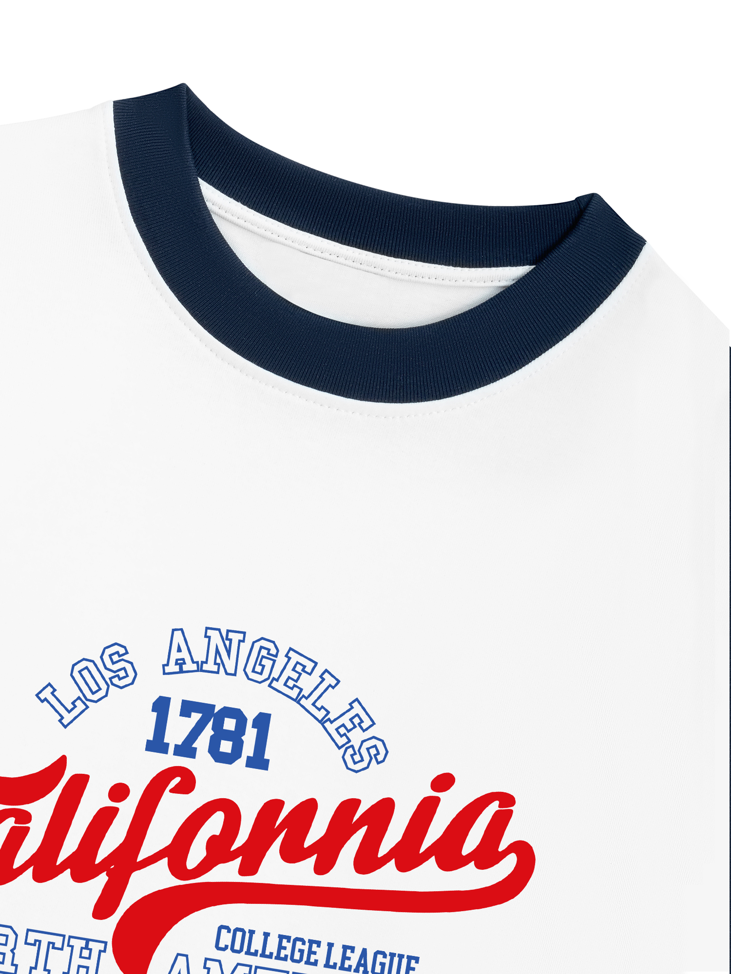Áo Thun Ringer Relaxed Fit City California North America