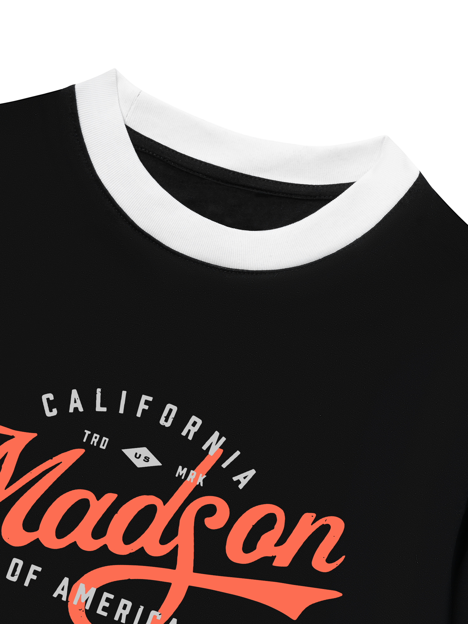 Áo Thun Ringer Relaxed Fit City Madson California