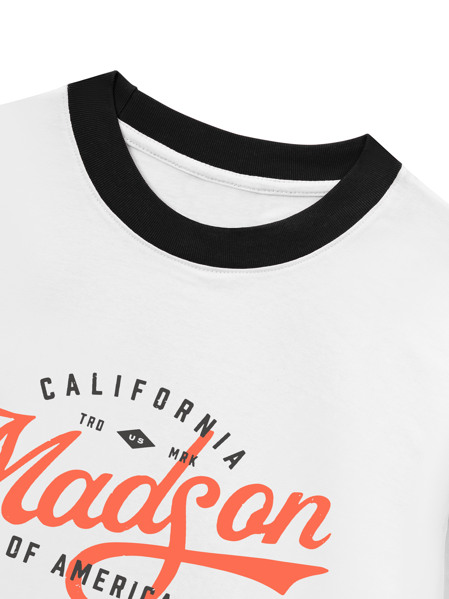 Áo Thun Ringer Relaxed Fit City Madson California