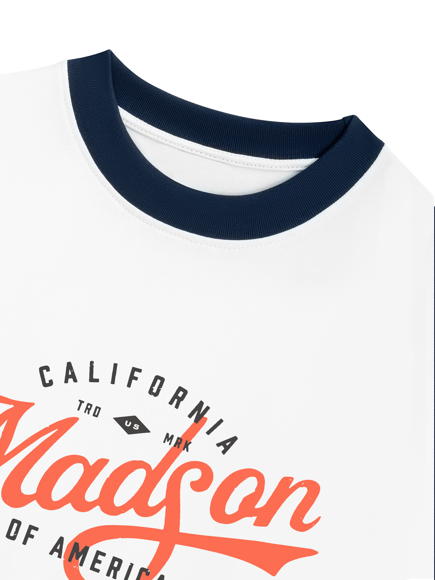 Áo Thun Ringer Relaxed Fit City Madson California