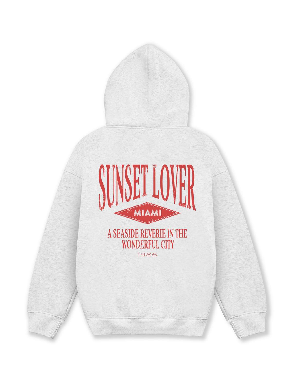 Áo Hoodie Nỉ Hai Da City Sunset Lover Miami