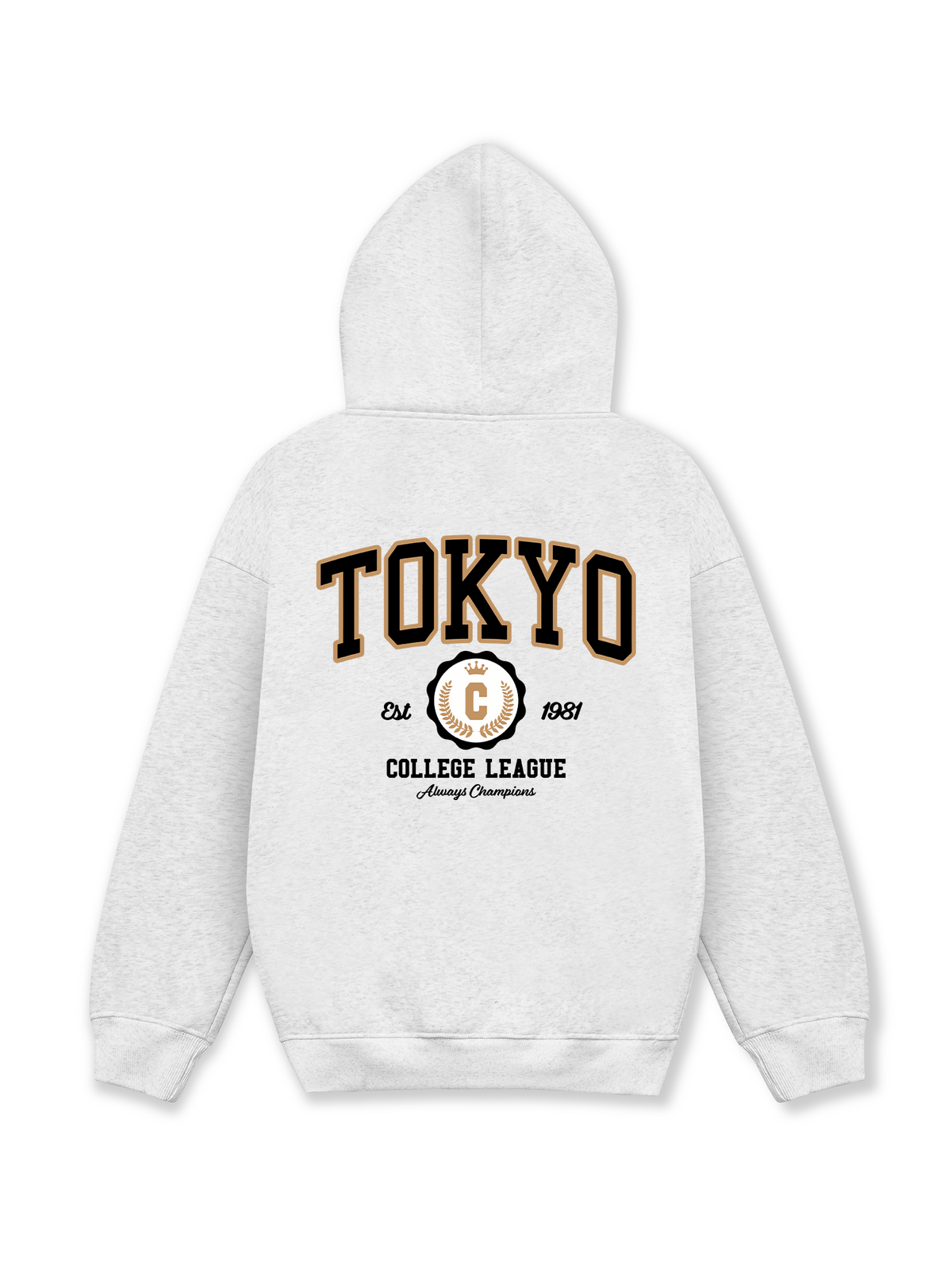 Áo Hoodie Nỉ Hai Da City Tokyo League