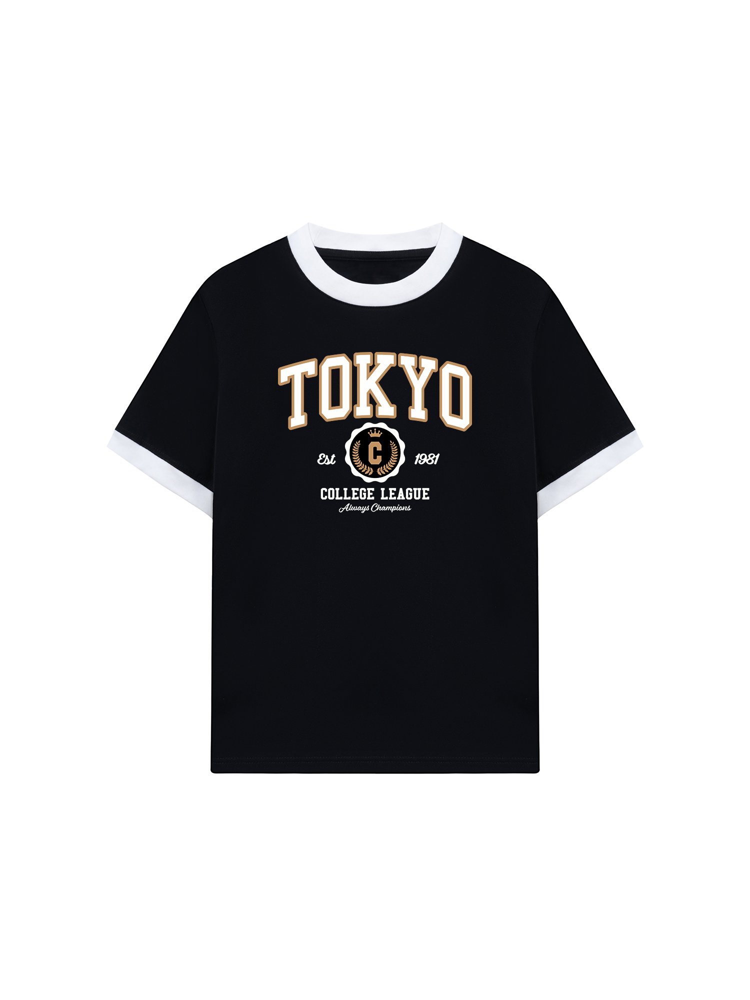 Áo Thun Ringer Relaxed Fit Tokyo League
