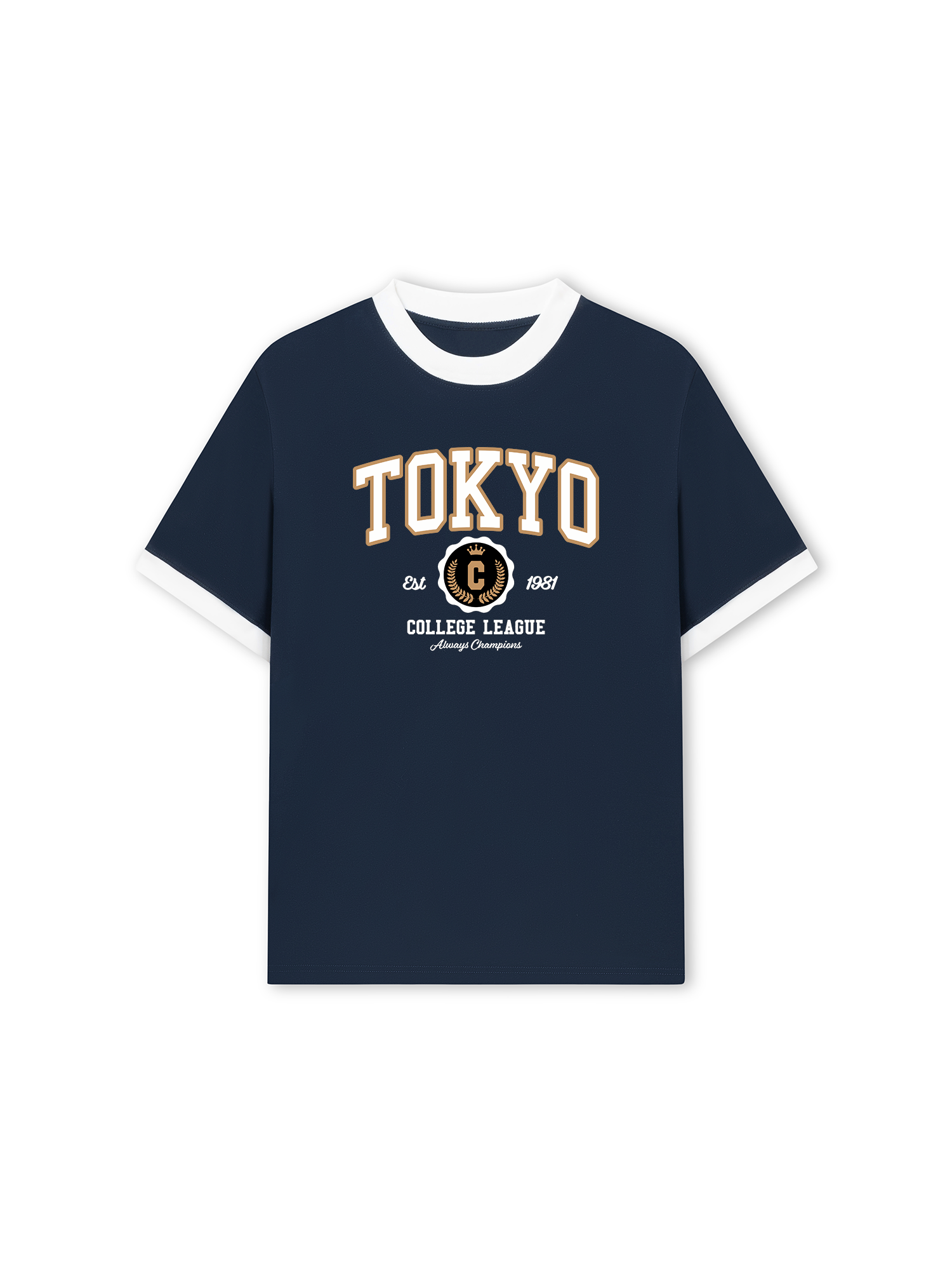 Áo Thun Ringer Relaxed Fit Tokyo League
