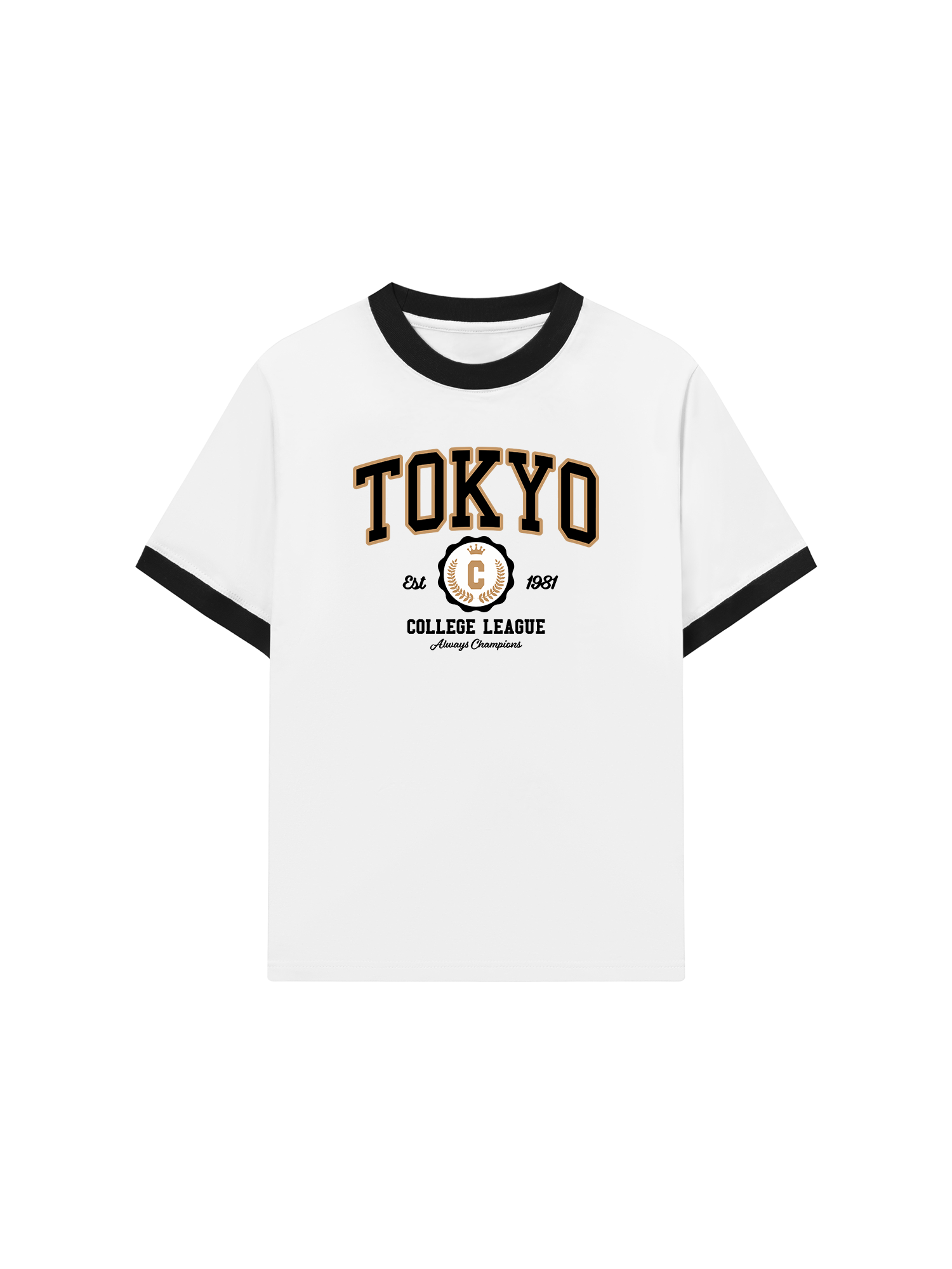 Áo Thun Ringer Relaxed Fit Tokyo League