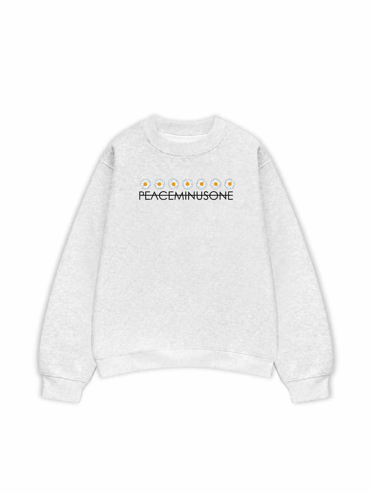 Áo Sweater Nỉ Hai Da Floral Daisy Line