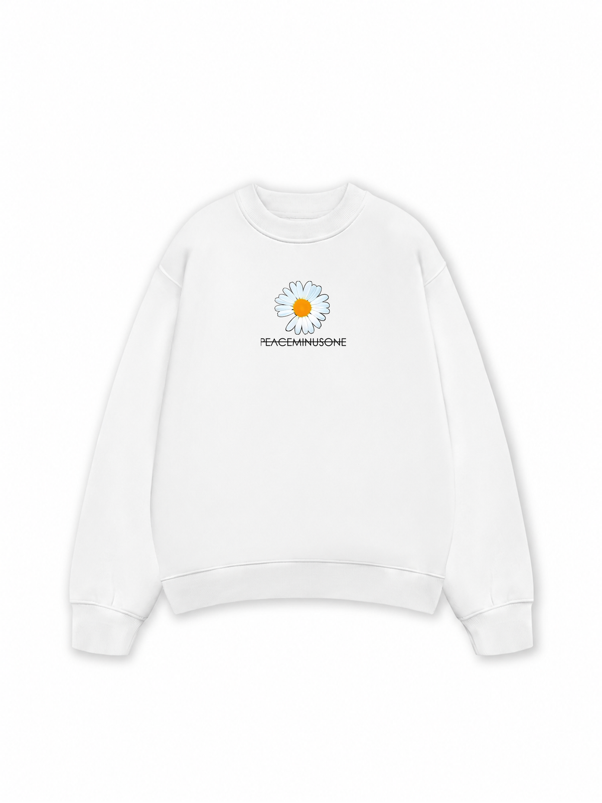 Áo Sweater Nỉ Hai Da Floral Peace Minusone