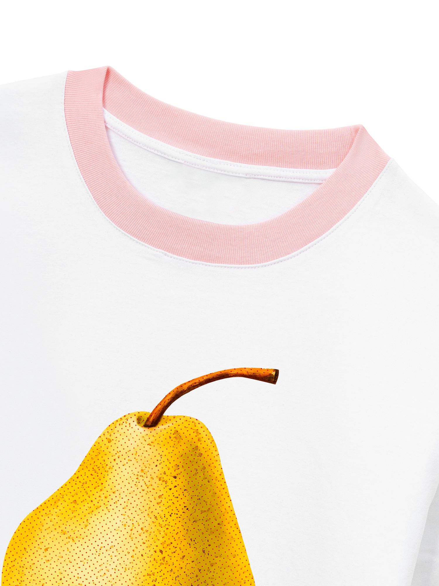 Áo Thun Ringer Relaxed Fit Tropical Pear Retro