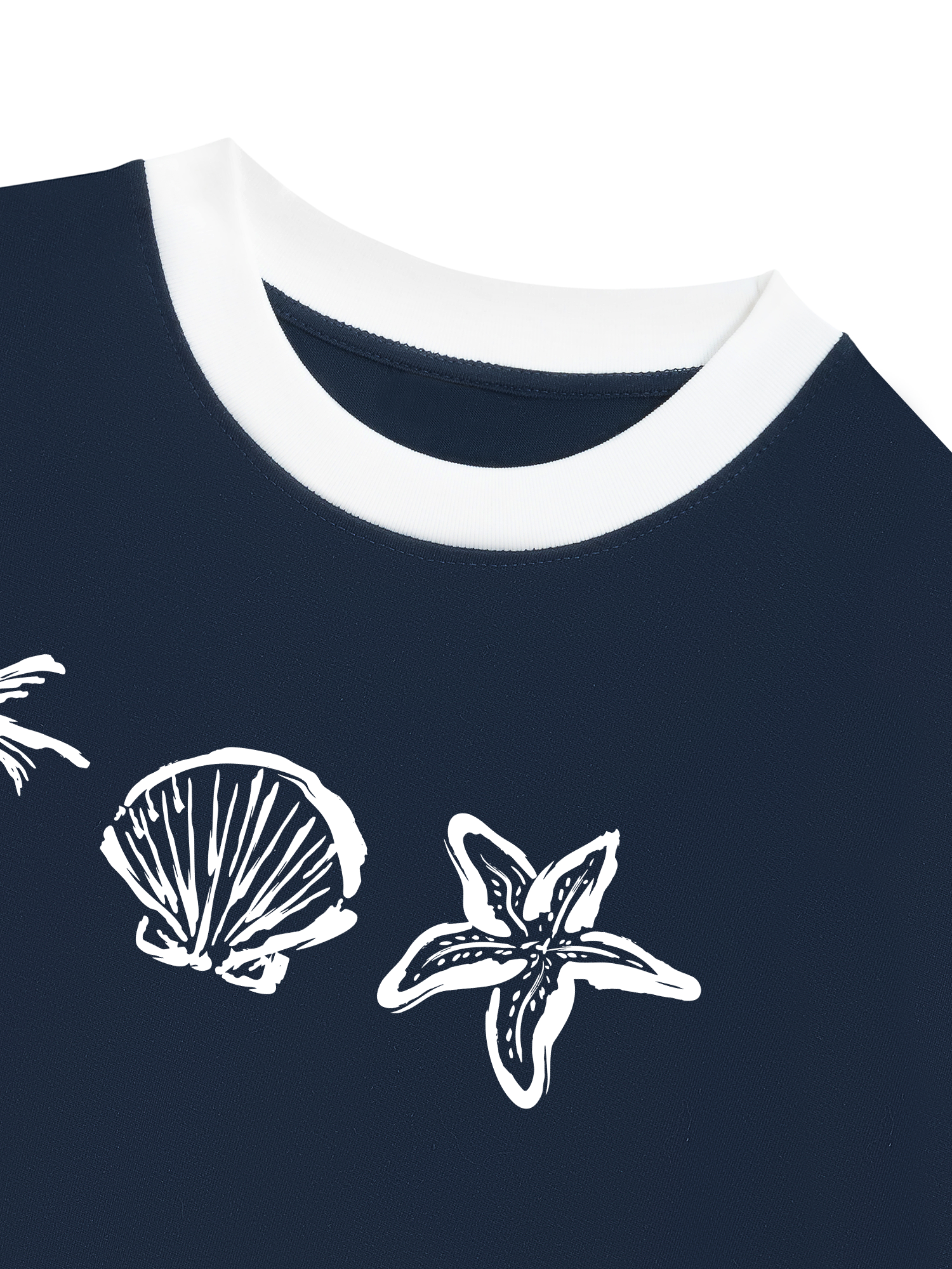 Áo Thun Ringer Relaxed Fit Tropical Sea You Soon