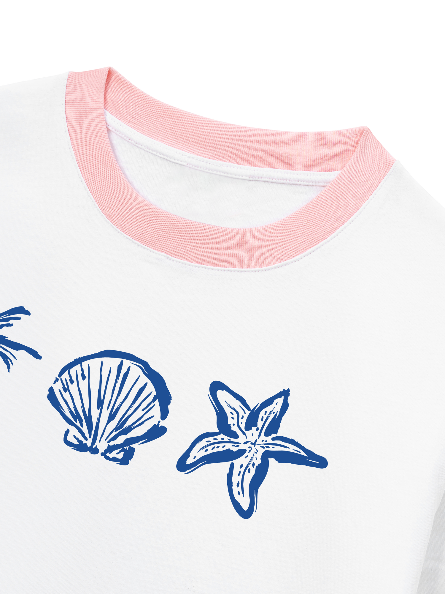 Áo Thun Ringer Relaxed Fit Tropical Sea You Soon