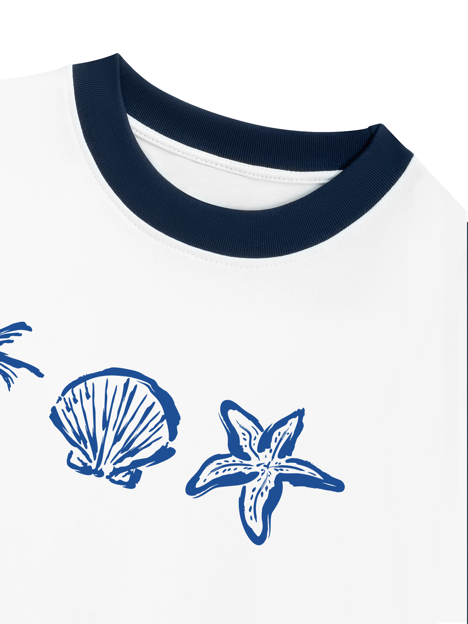 Áo Thun Ringer Relaxed Fit Tropical Sea You Soon