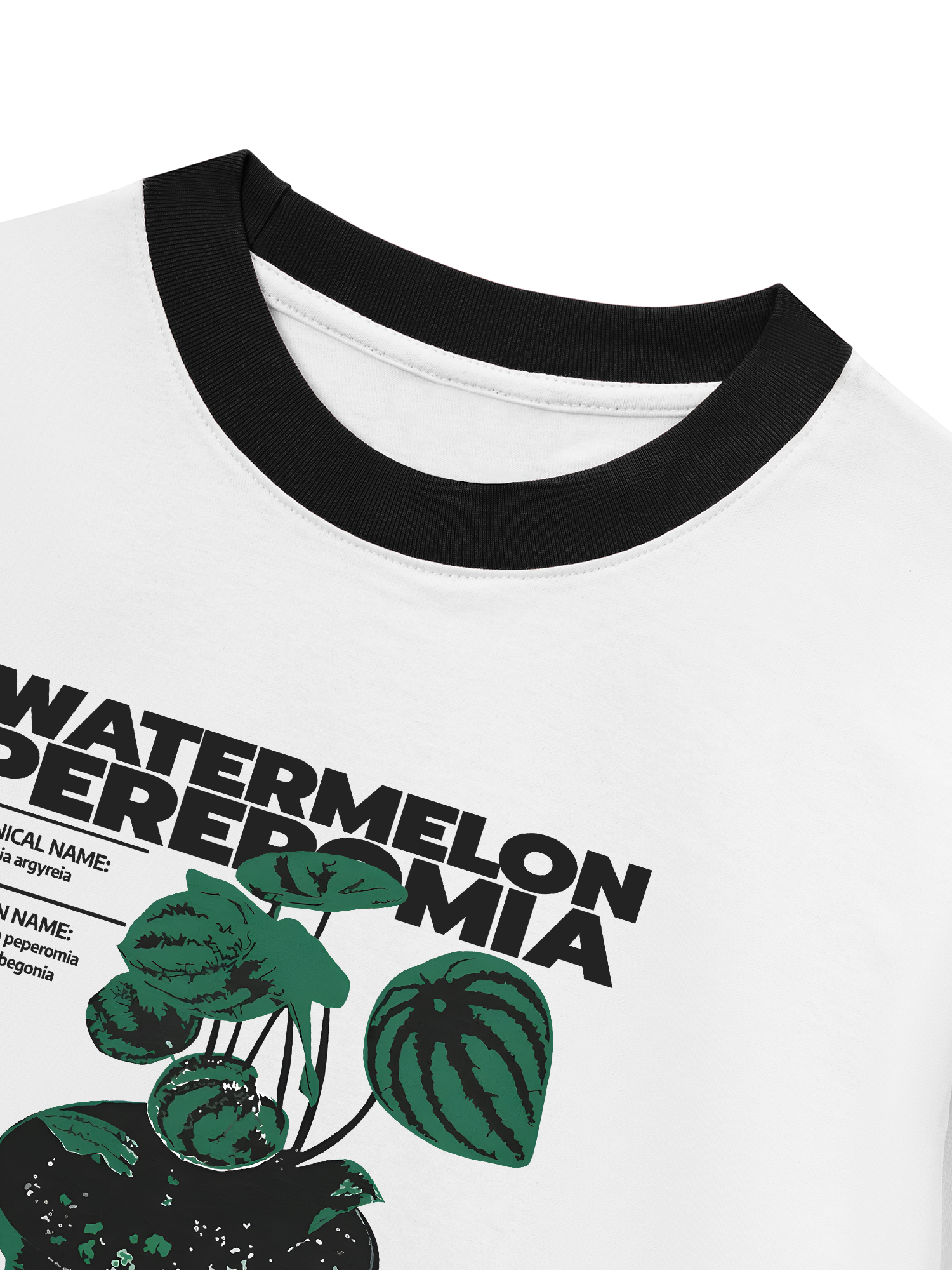 Áo Thun Ringer Relaxed Fit Tropical Watermelon Pereromia