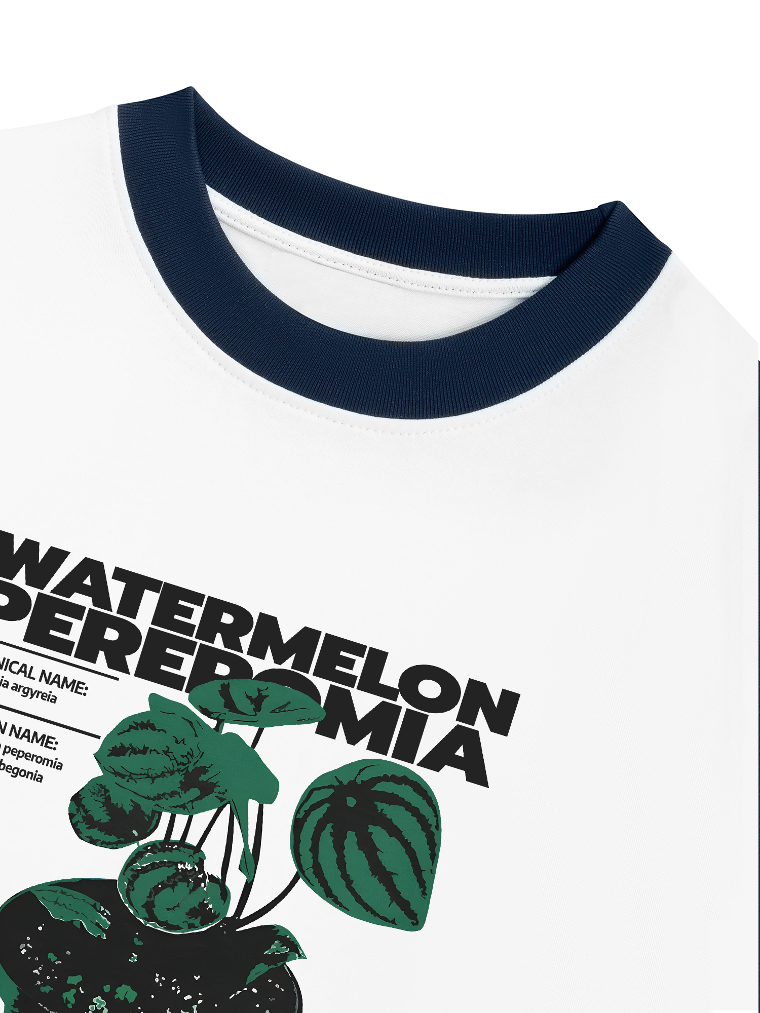 Áo Thun Ringer Relaxed Fit Tropical Watermelon Pereromia