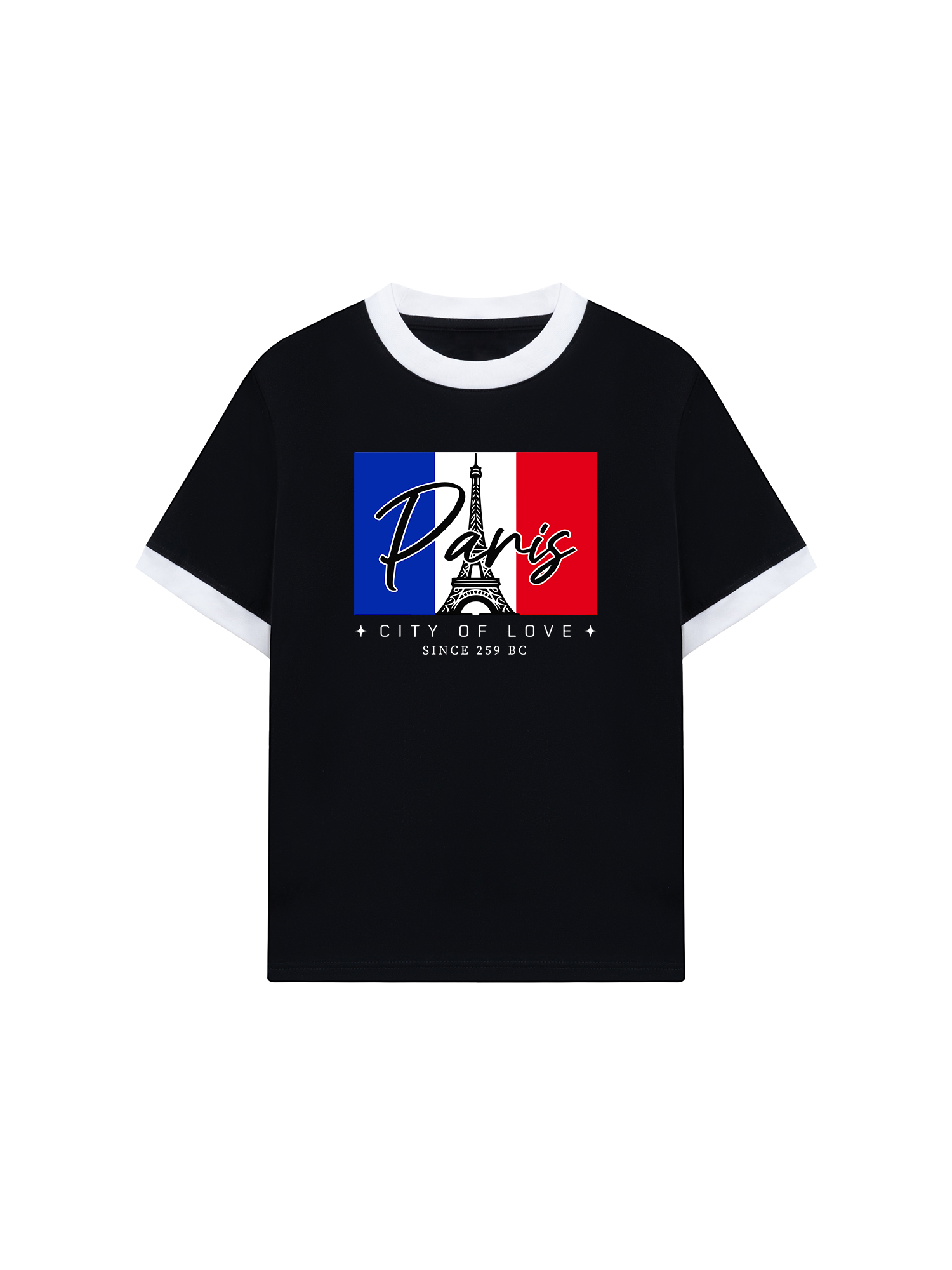 Áo Thun Ringer Relaxed Fit City Of Love