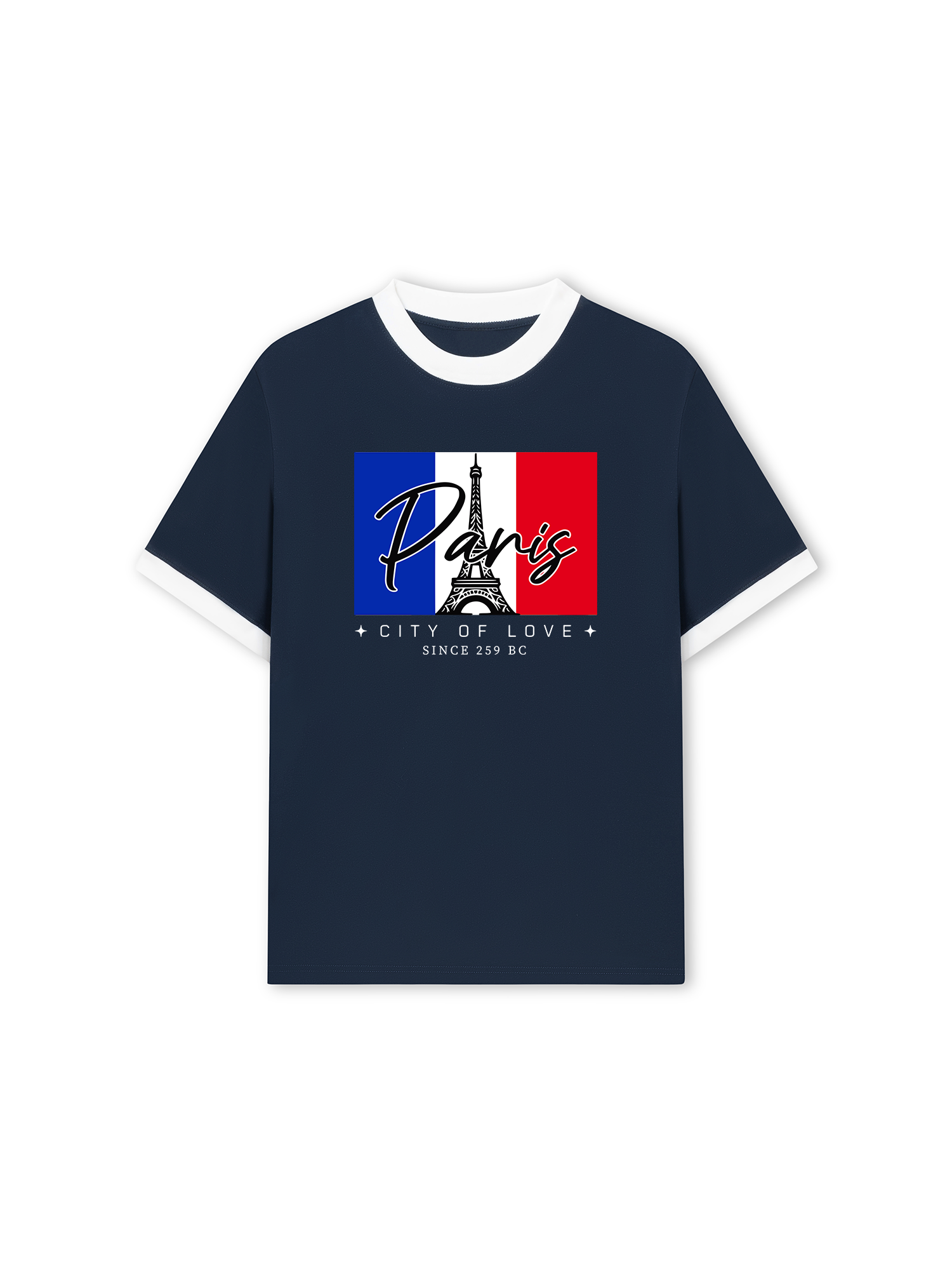 Áo Thun Ringer Relaxed Fit City Of Love