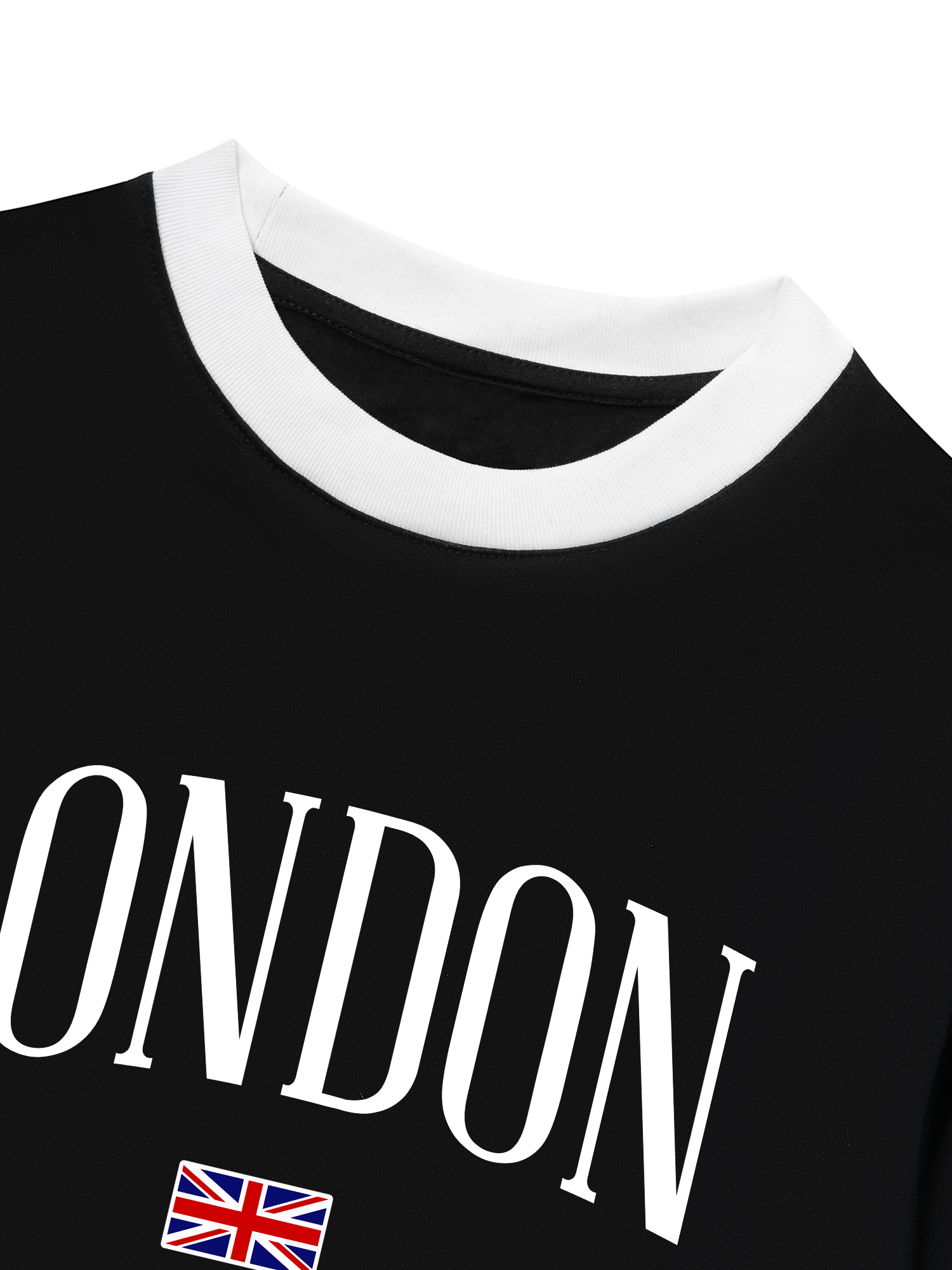 Áo Thun Ringer Relaxed Fit London England Classic